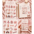 Aesthetic Sticker Sheet Collection Vol. 3 | Luxury Feminine Planner Stickers | Coquette Lifestyle Sticker Set | Blessed & Blinged