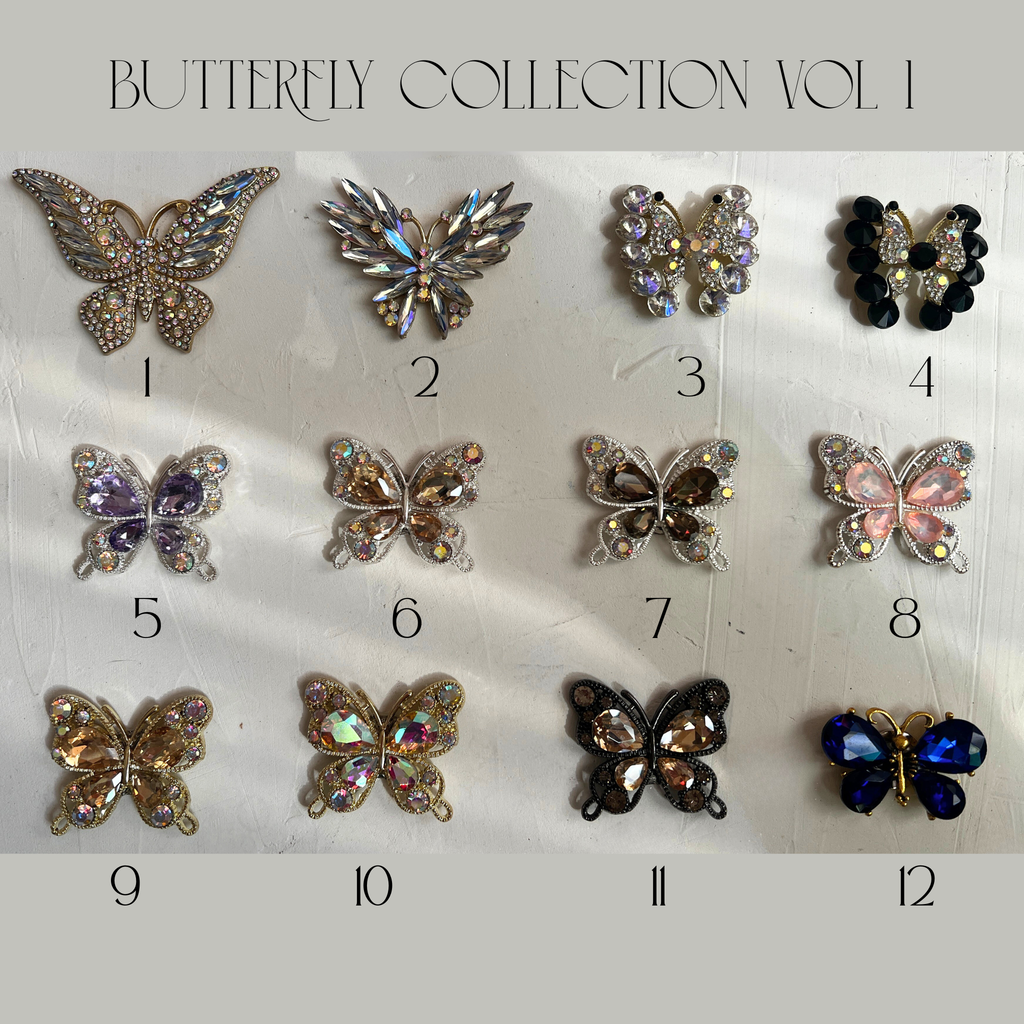 Magnetic Butterfly Charms – Vol. 1 Collection