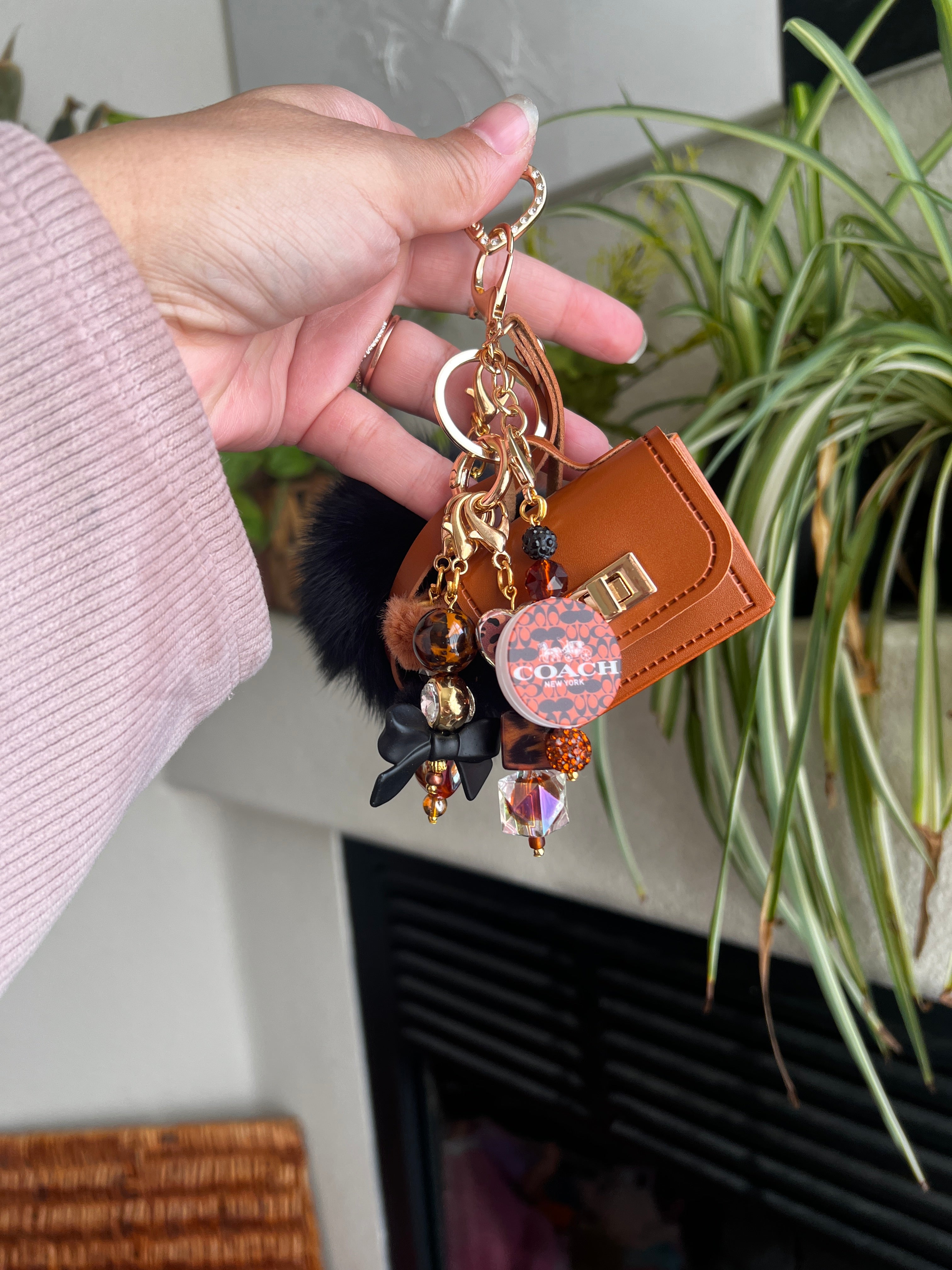 Luxe Mini Purse Charm – Multi-Use Keychain