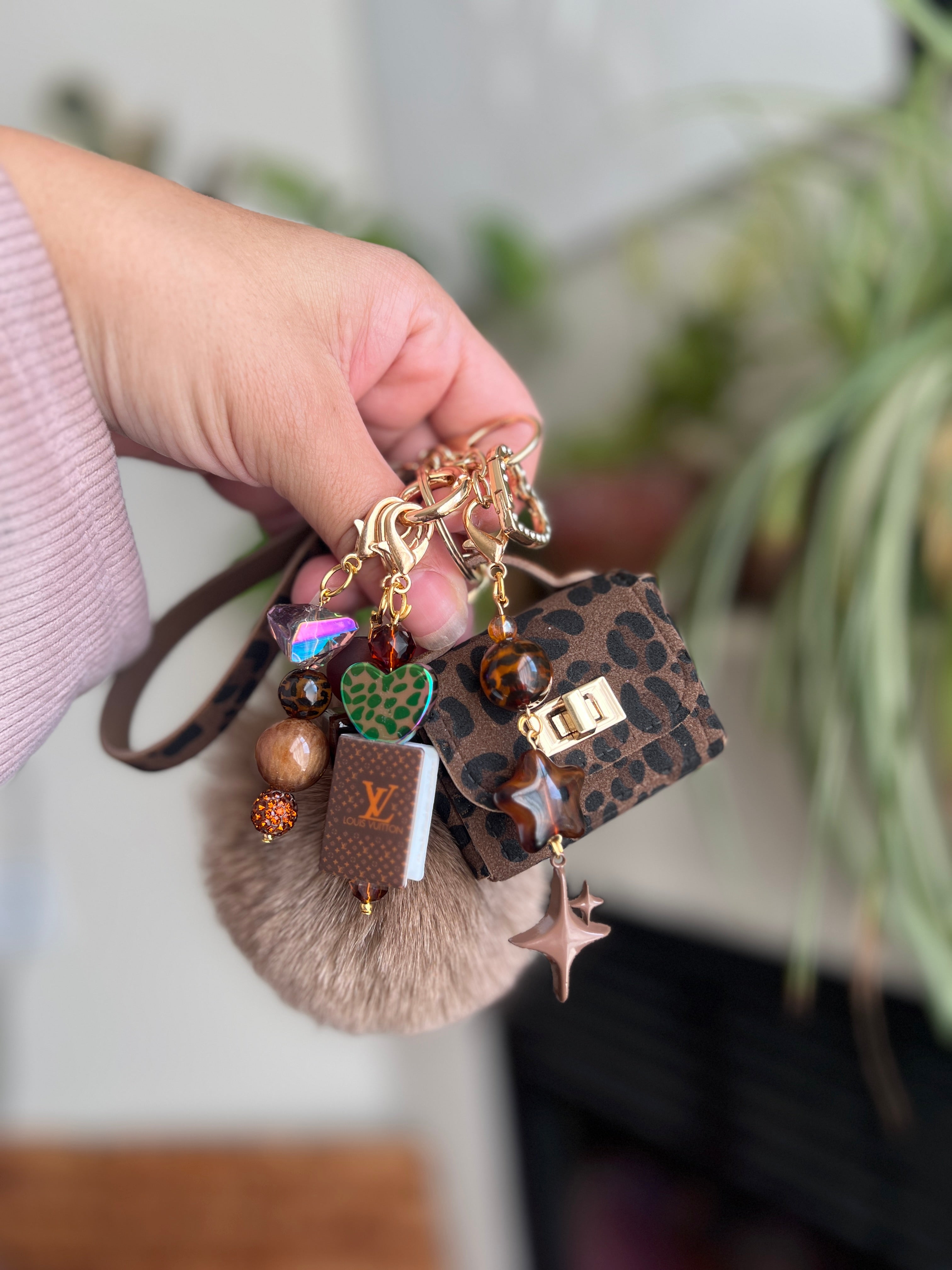 Luxe Mini Purse Charm – Multi-Use Keychain