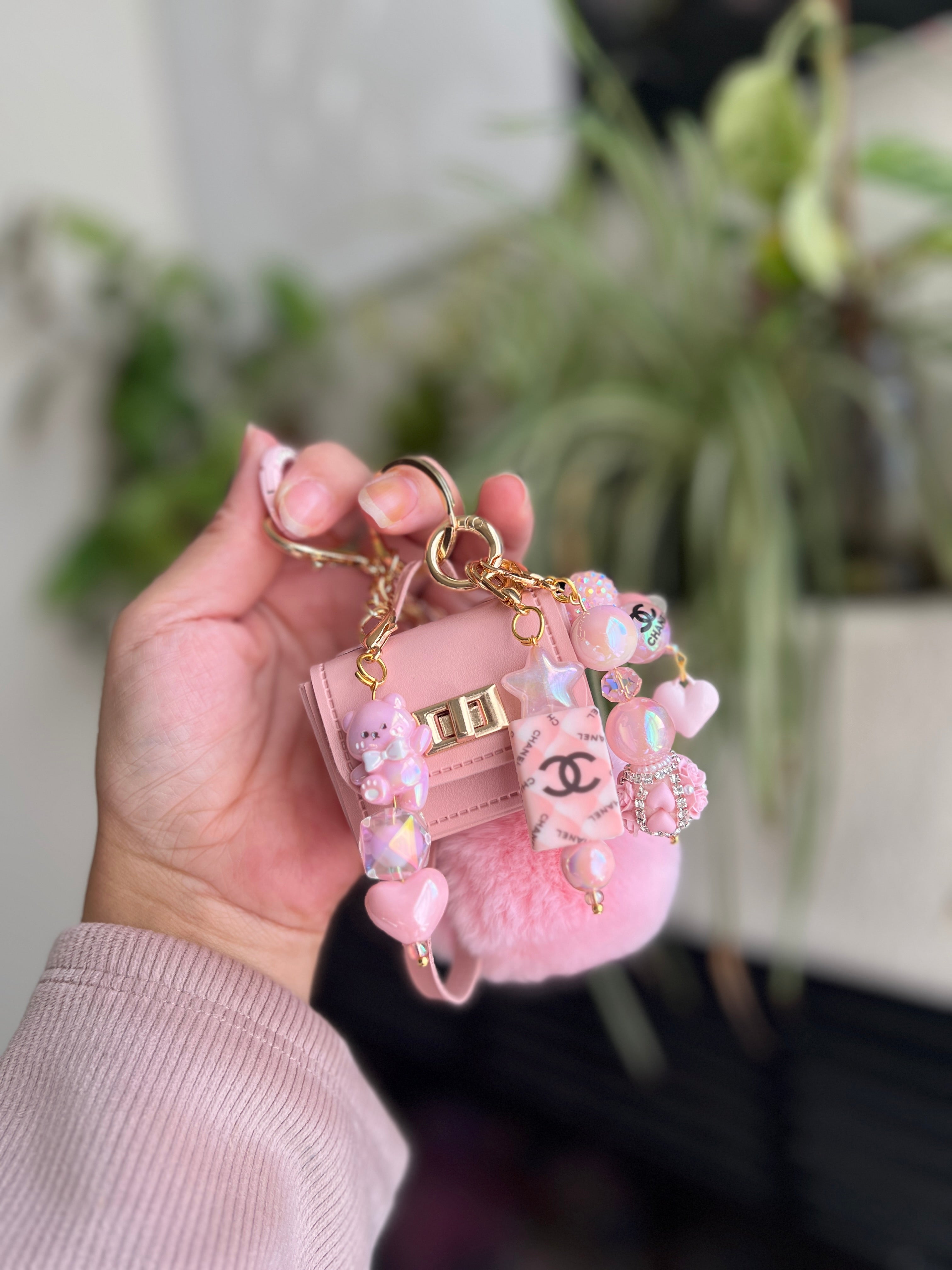 Luxe Mini Purse Charm – Multi-Use Keychain