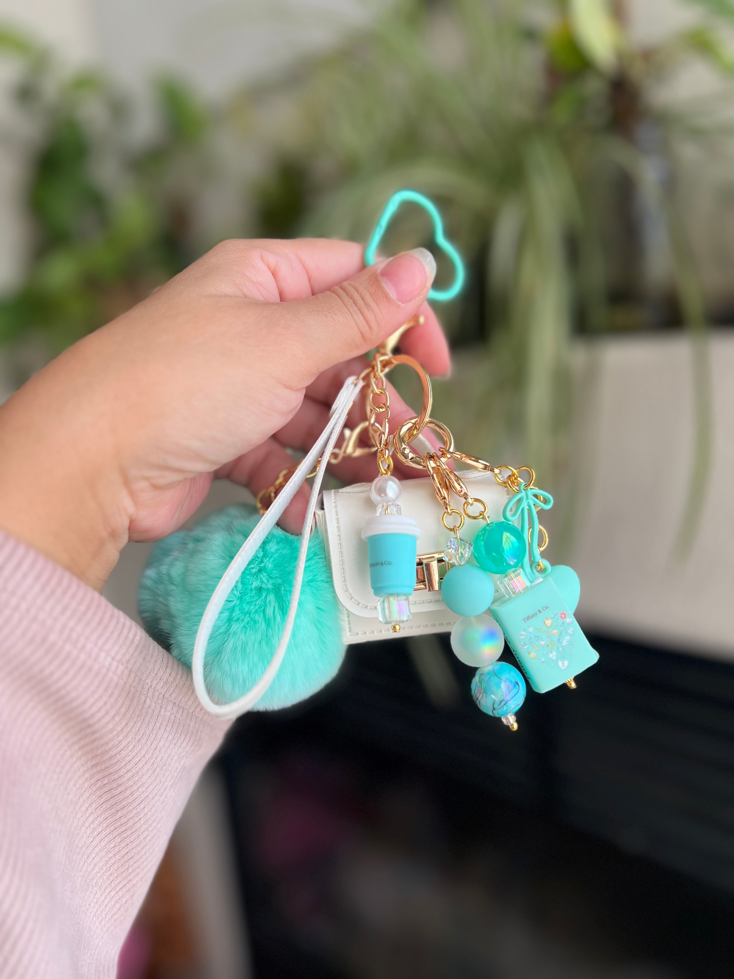 Luxe Mini Purse Charm – Multi-Use Keychain