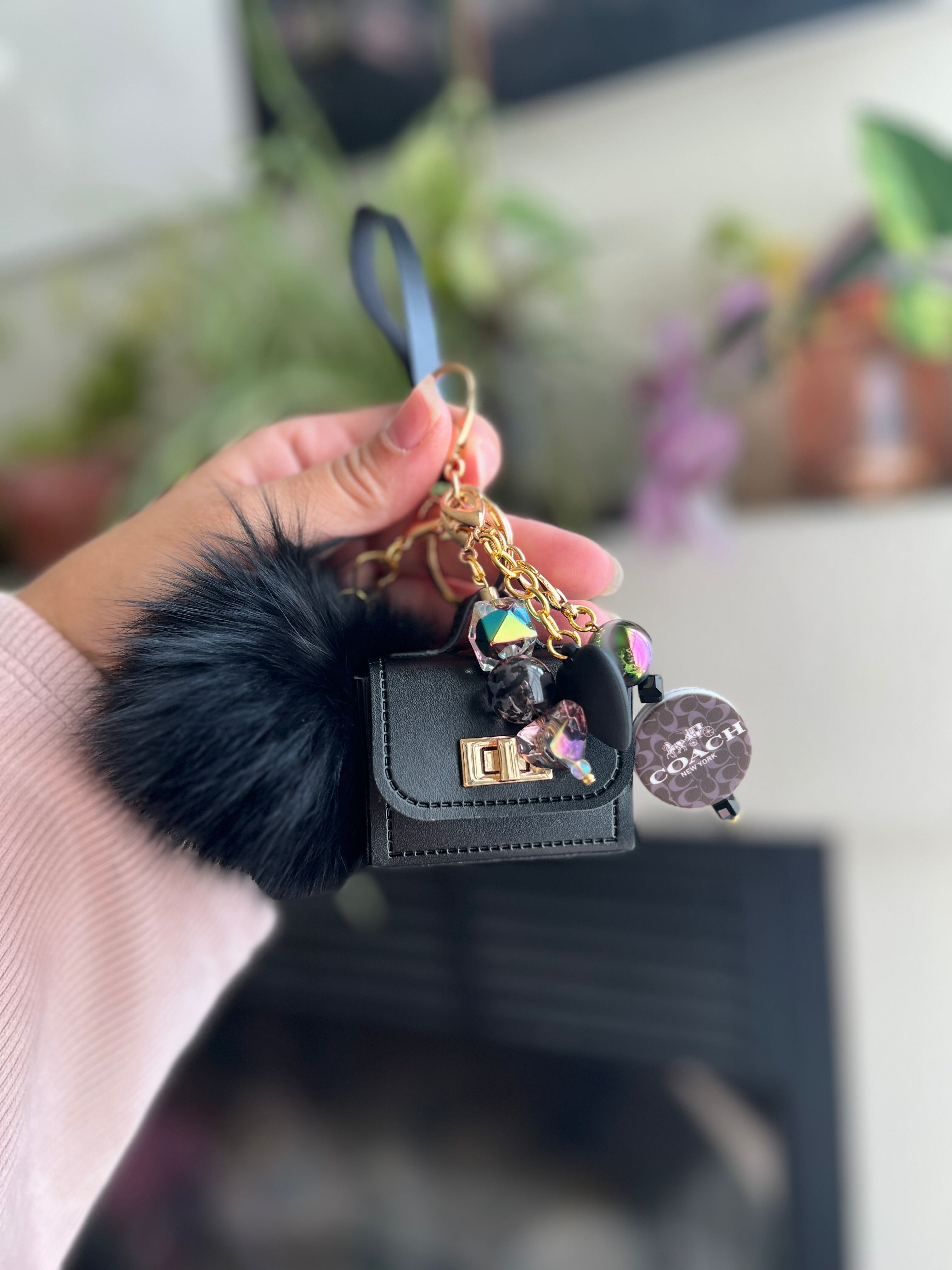 Luxe Mini Purse Charm – Multi-Use Keychain