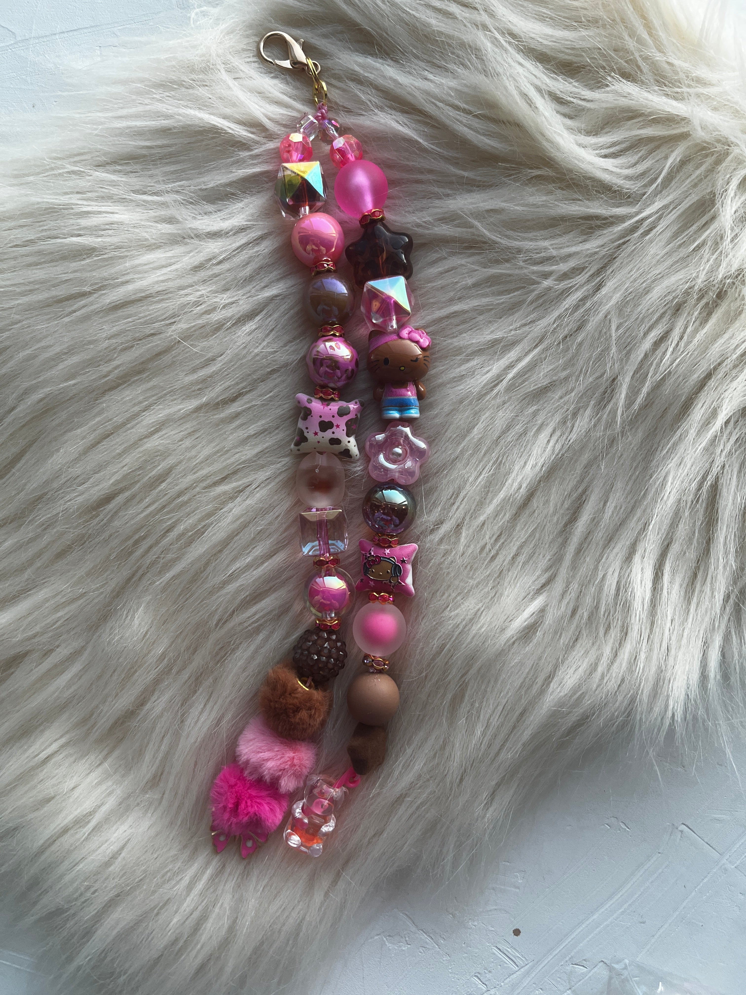 Luxe Two-Strand Charm – Planner & Bag Accent