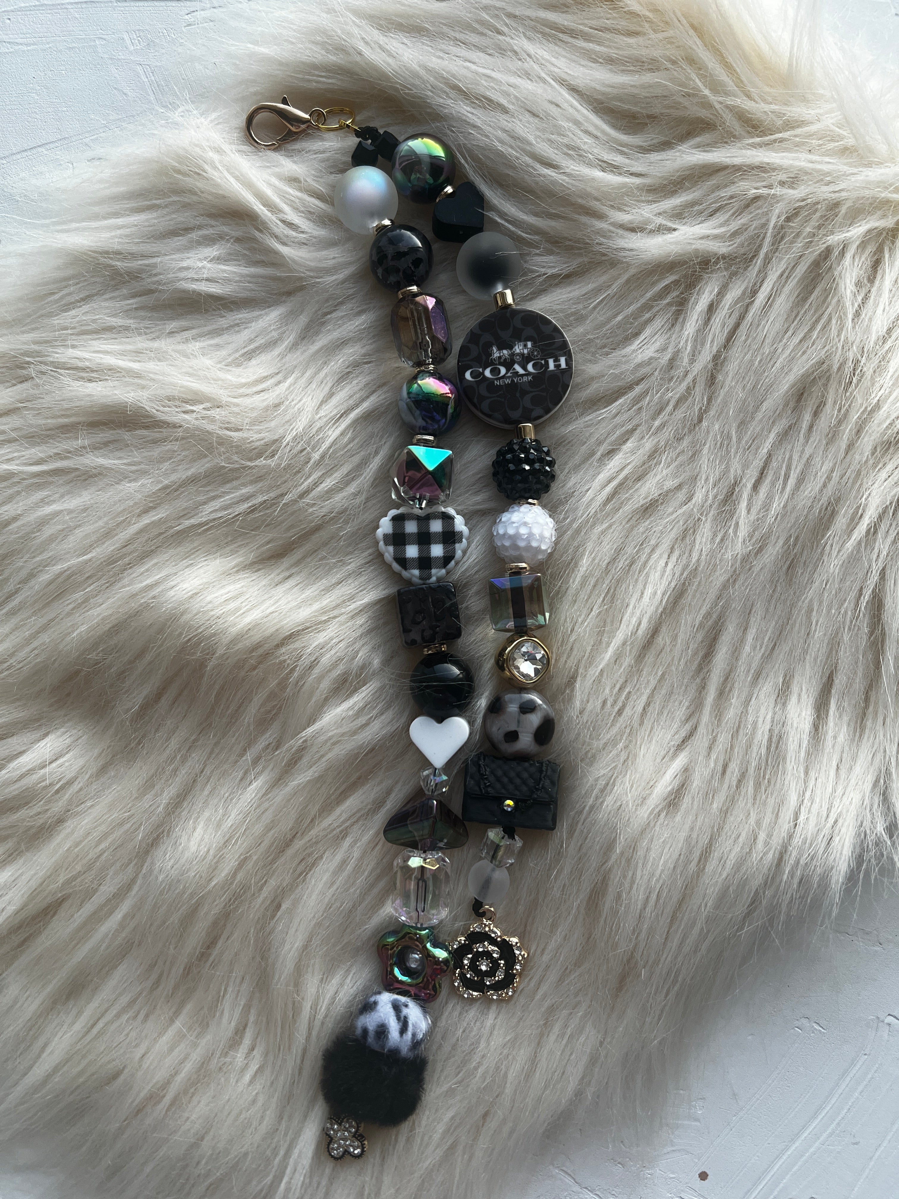 Luxe Two-Strand Charm – Planner & Bag Accent