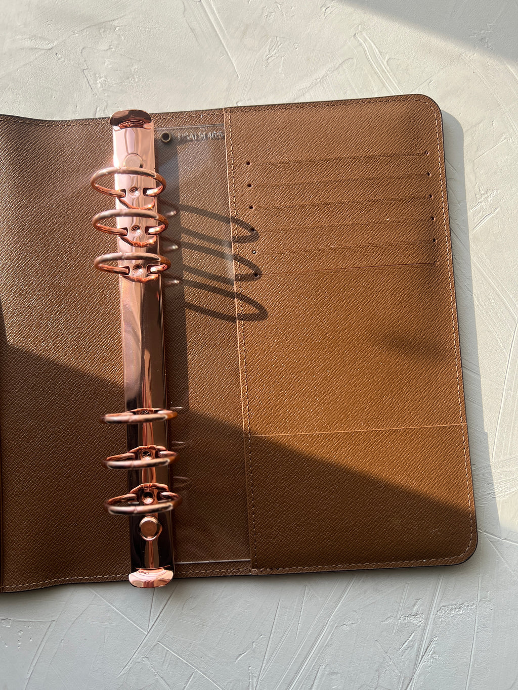 Signature Acrylic Planner Insert™ | Luxury Ring Planner Accessory