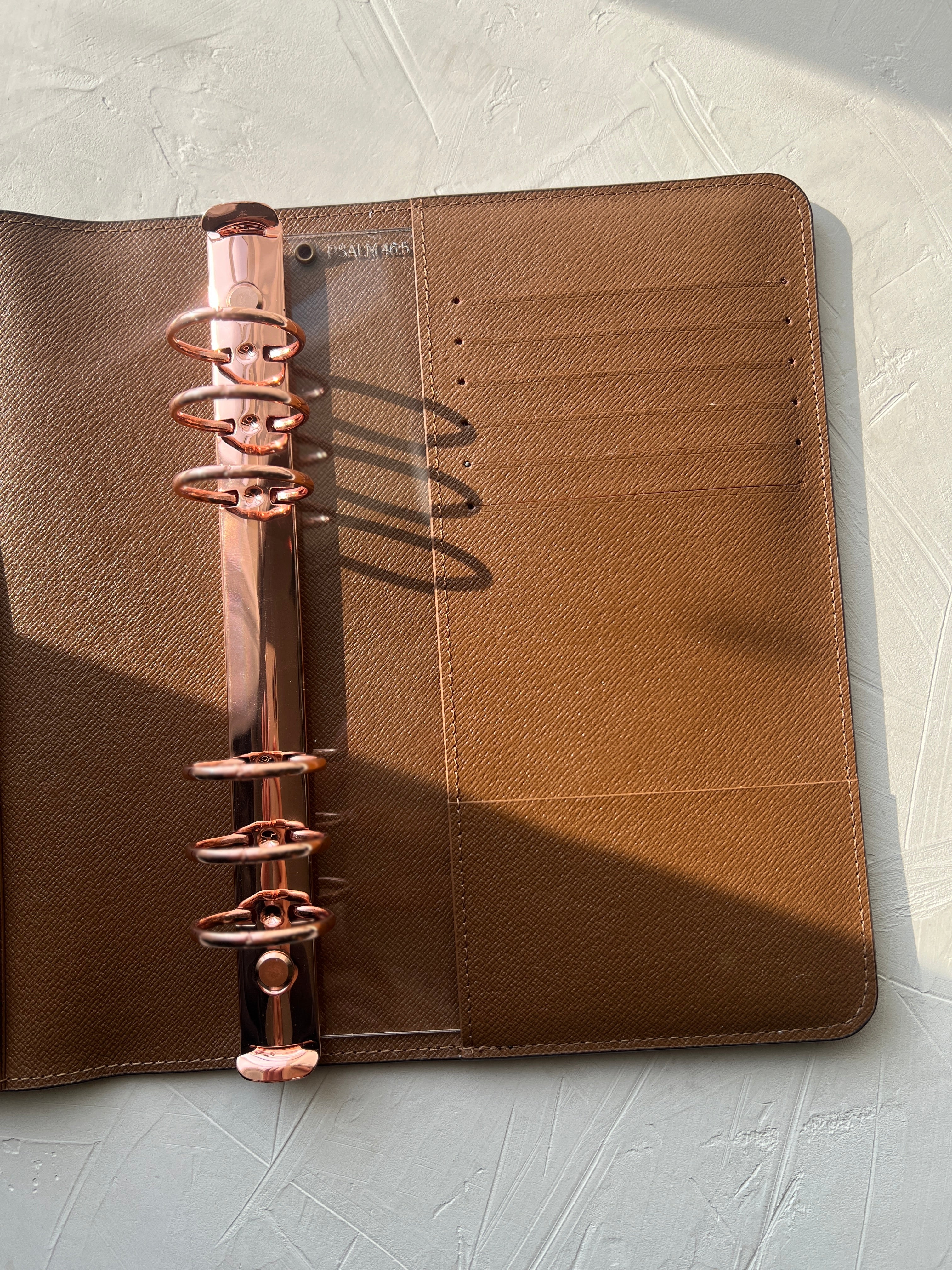 Signature Acrylic Planner Insert™ | Luxury Ring Planner Accessory