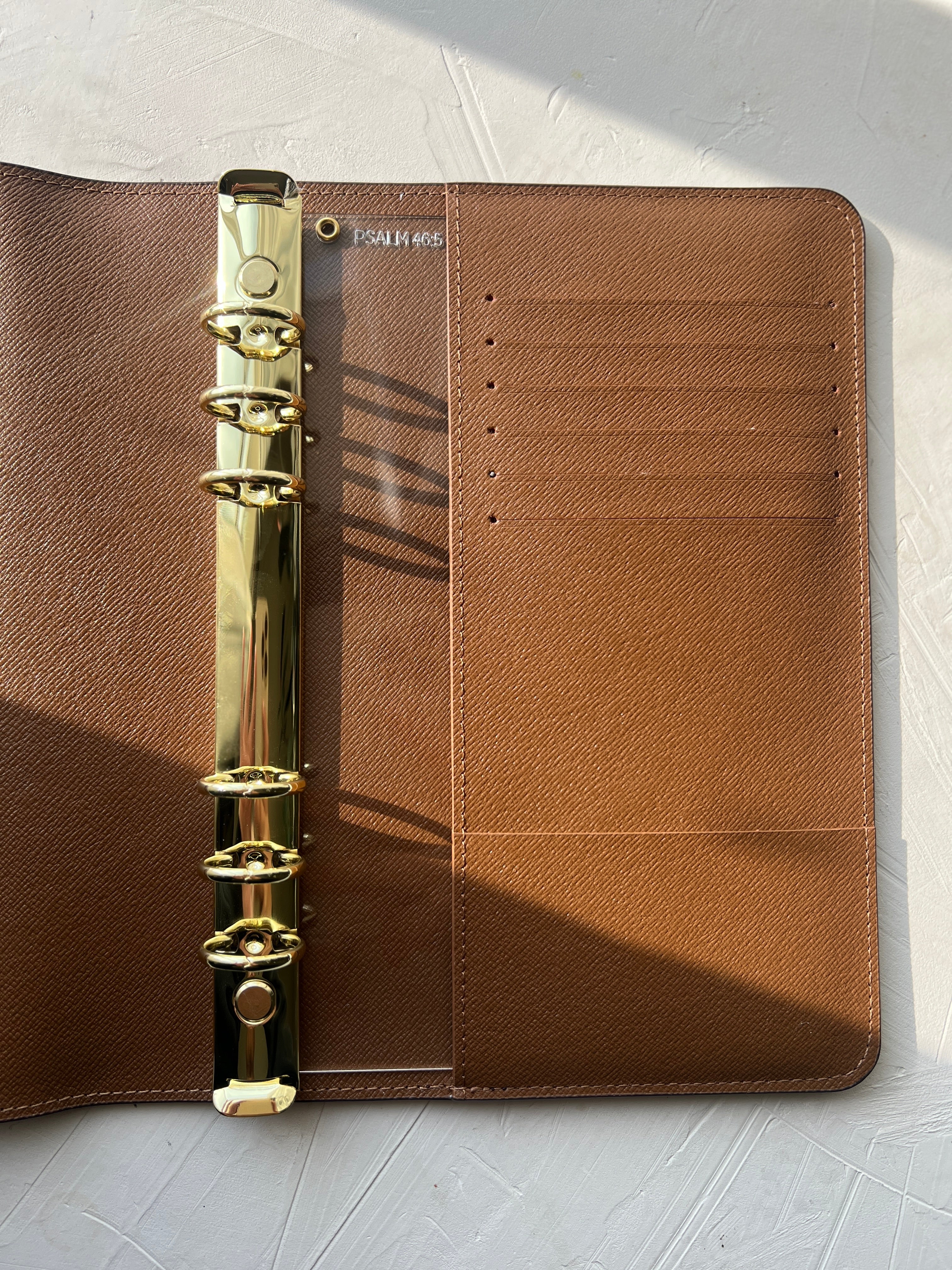 Signature Acrylic Planner Insert™ | Luxury Ring Planner Accessory
