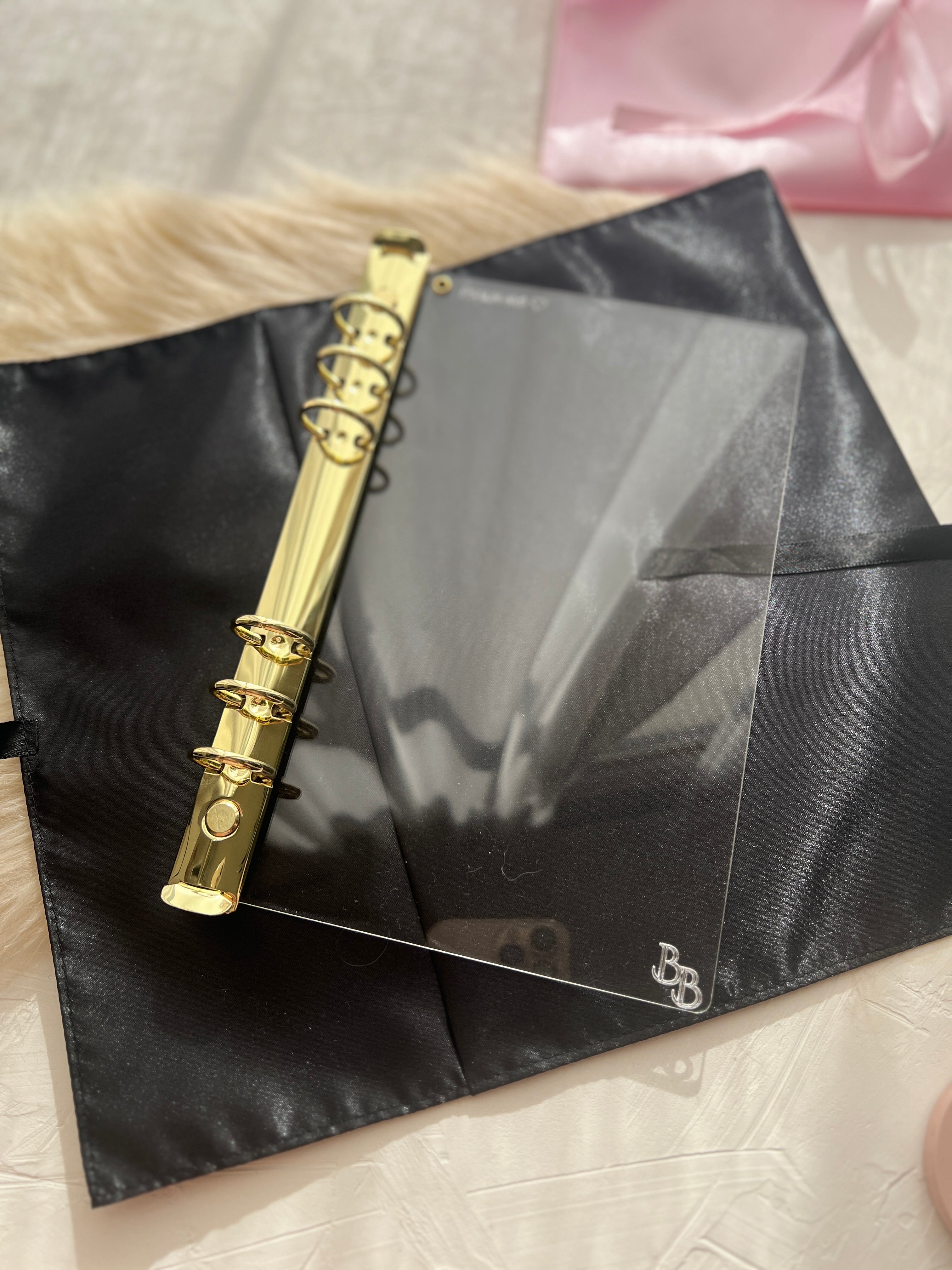 Signature Acrylic Planner Insert™ | Luxury Ring Planner Accessory