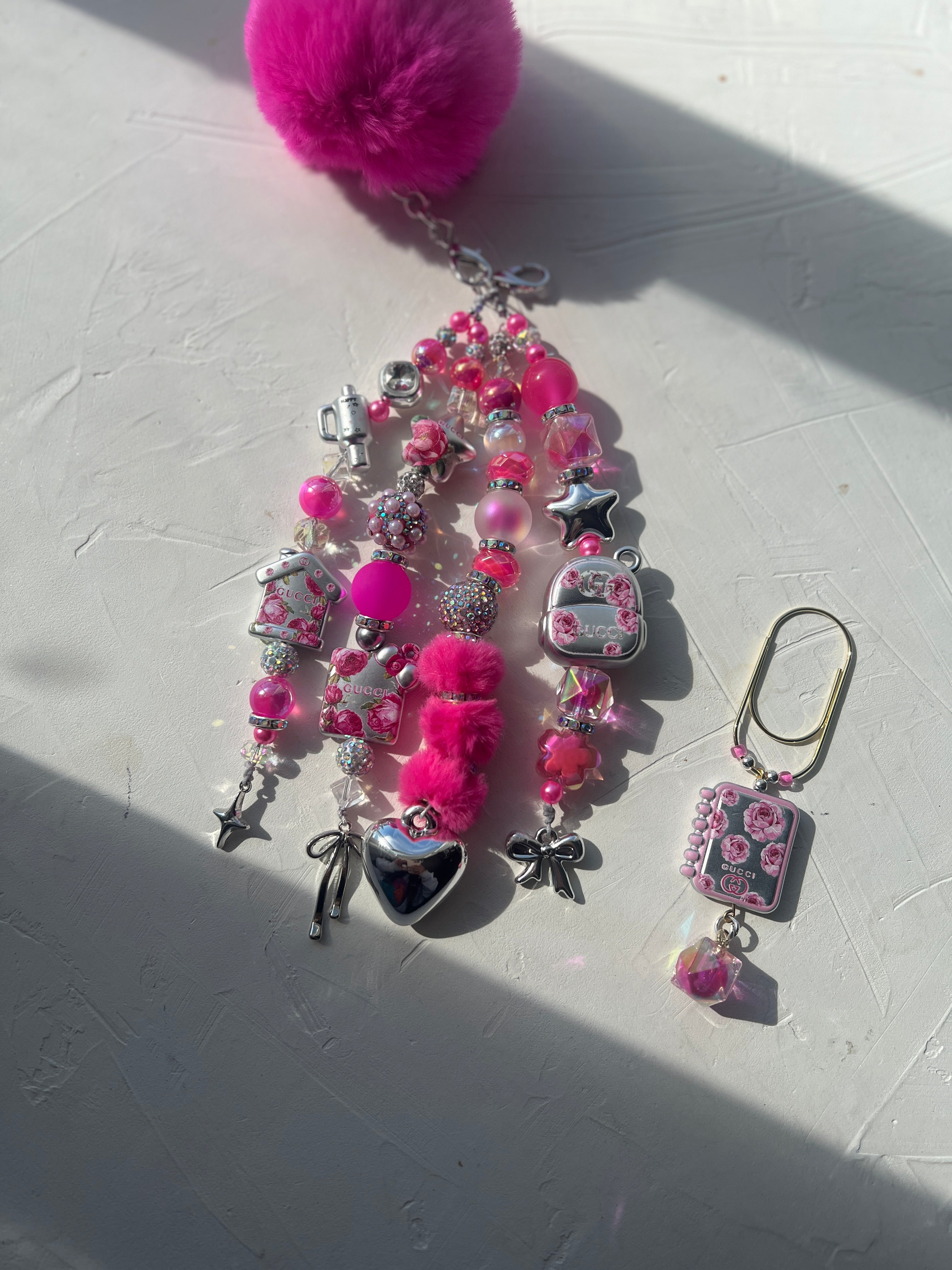 4-Strand Luxe Charm | Statement Planner & Purse Charm