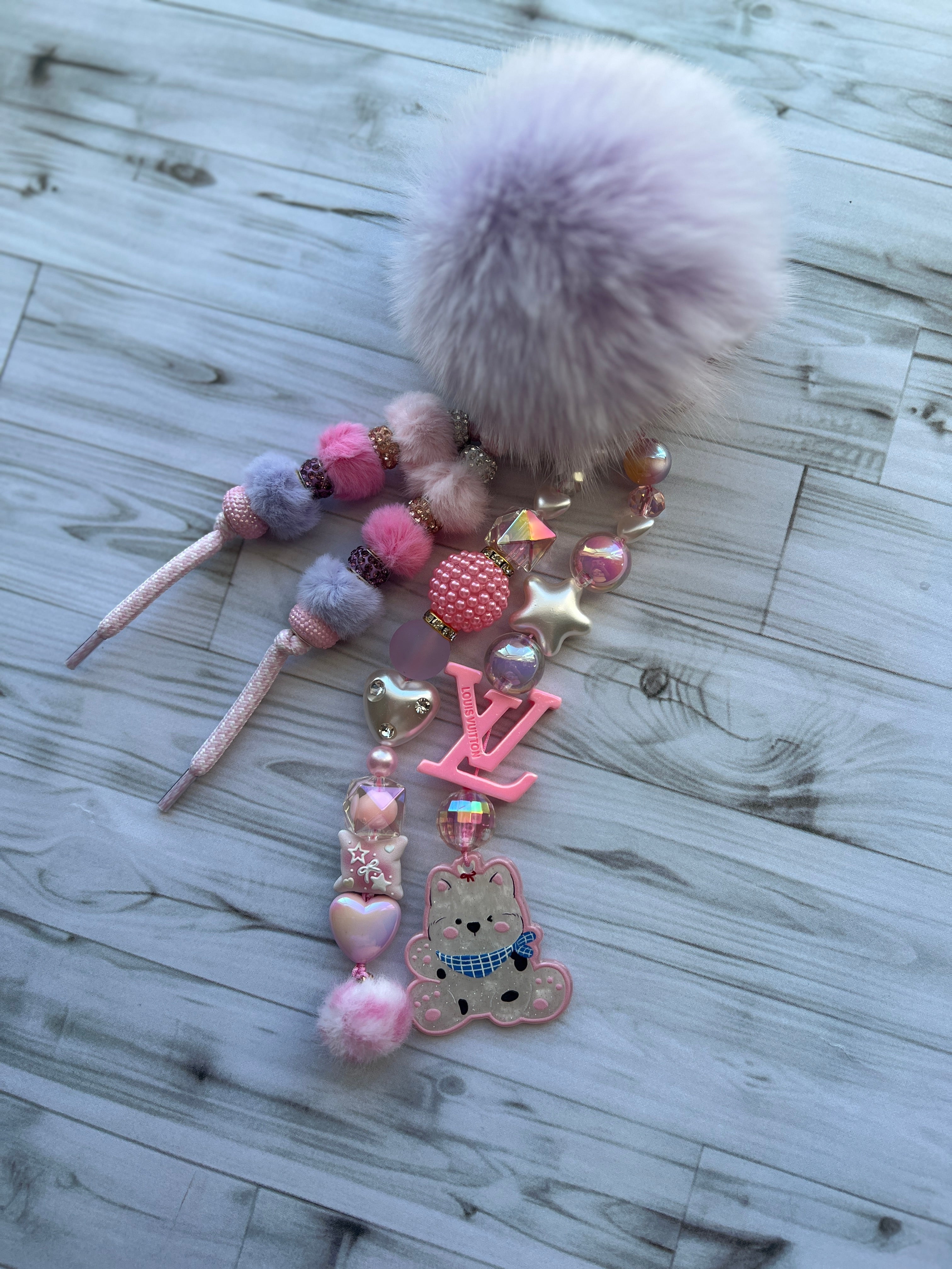 Luxe Two-Strand Charm – Planner & Bag Accent