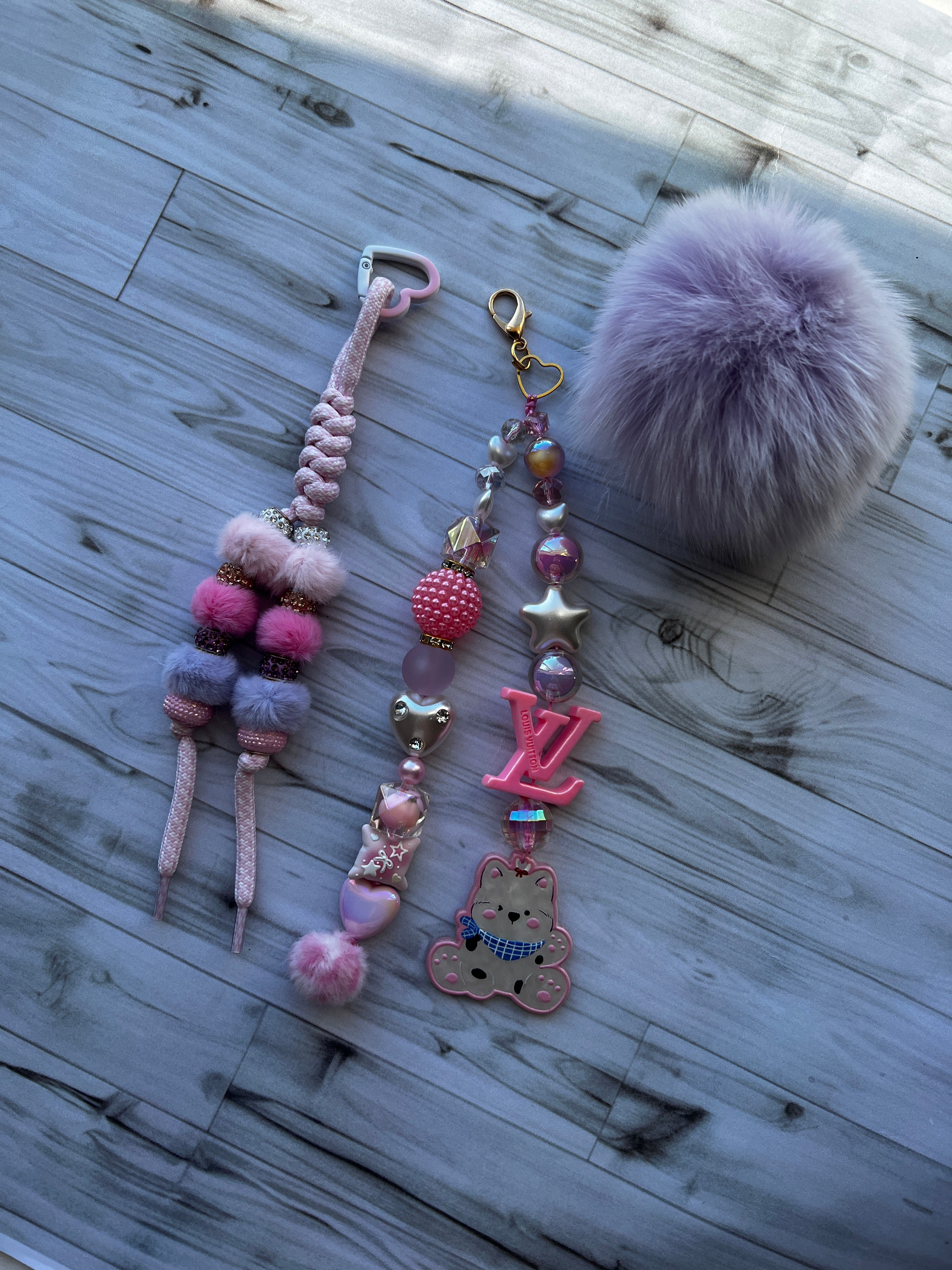 Luxe Two-Strand Charm – Planner & Bag Accent