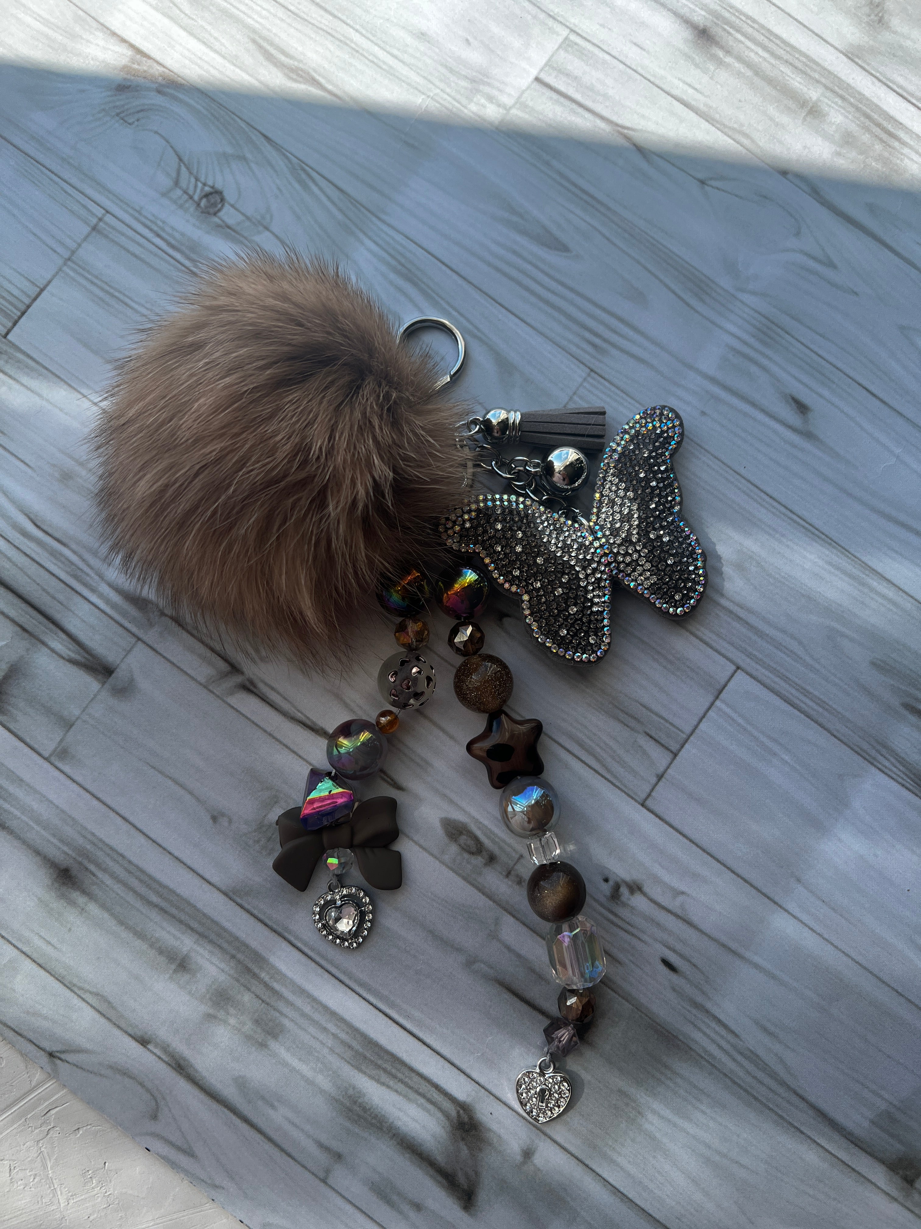Luxe Two-Strand Charm – Planner & Bag Accent