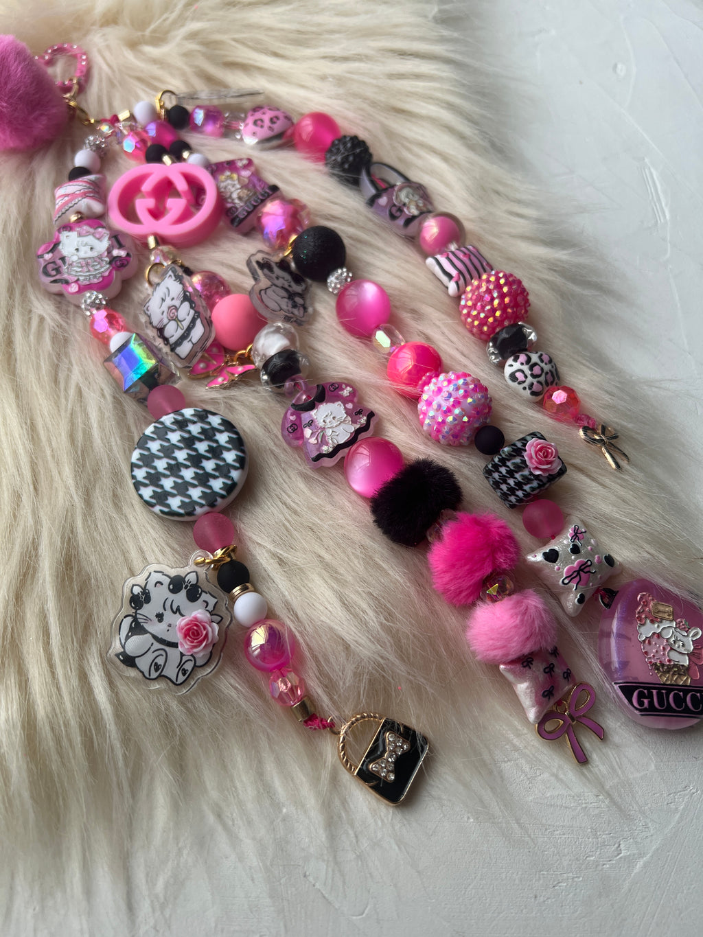 4-Strand Luxe Charm | Statement Planner & Purse Charm