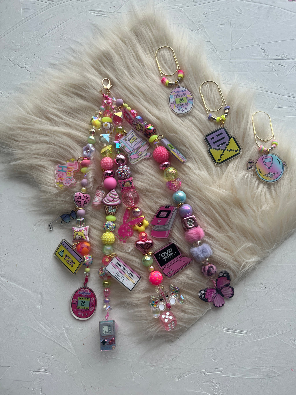 4-Strand Luxe Charm | Statement Planner & Purse Charm