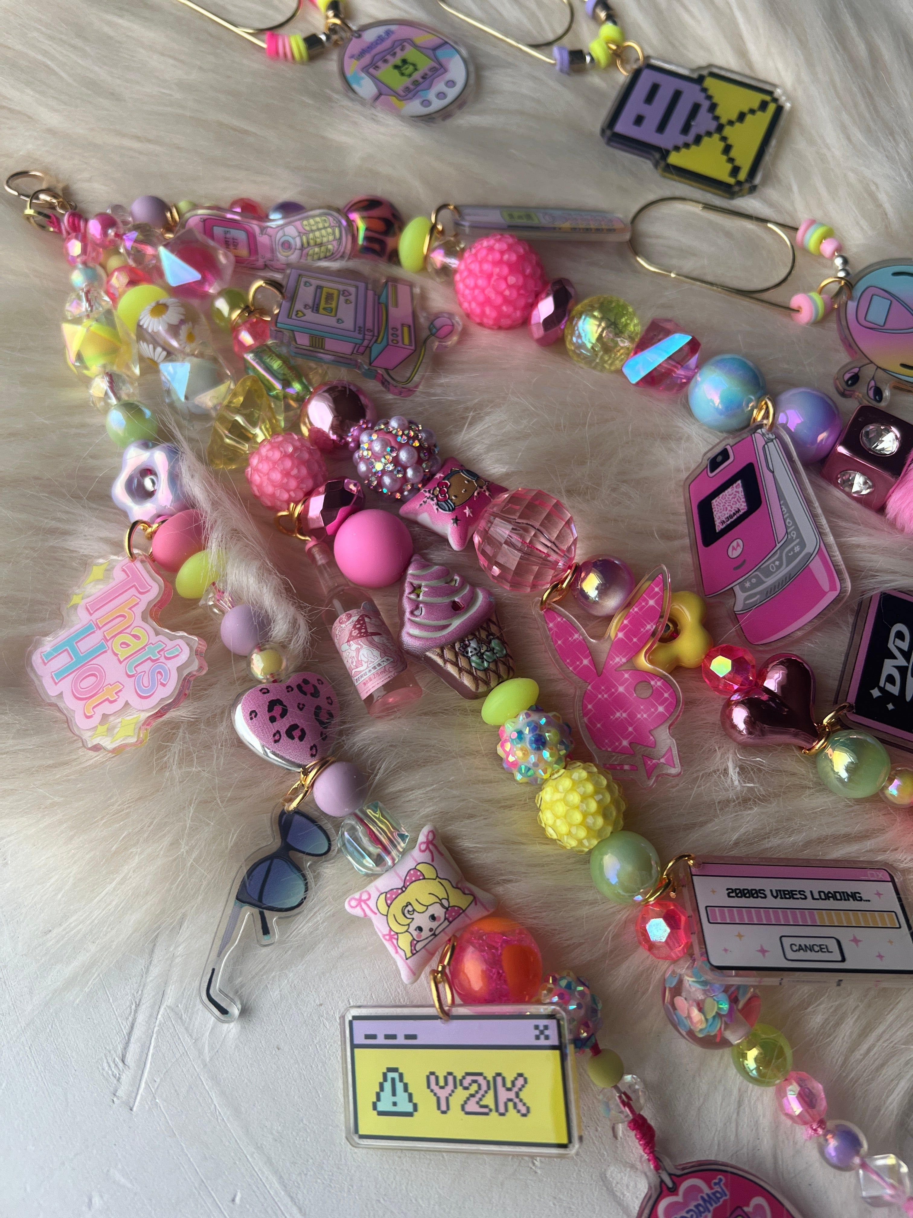 4-Strand Luxe Charm | Statement Planner & Purse Charm