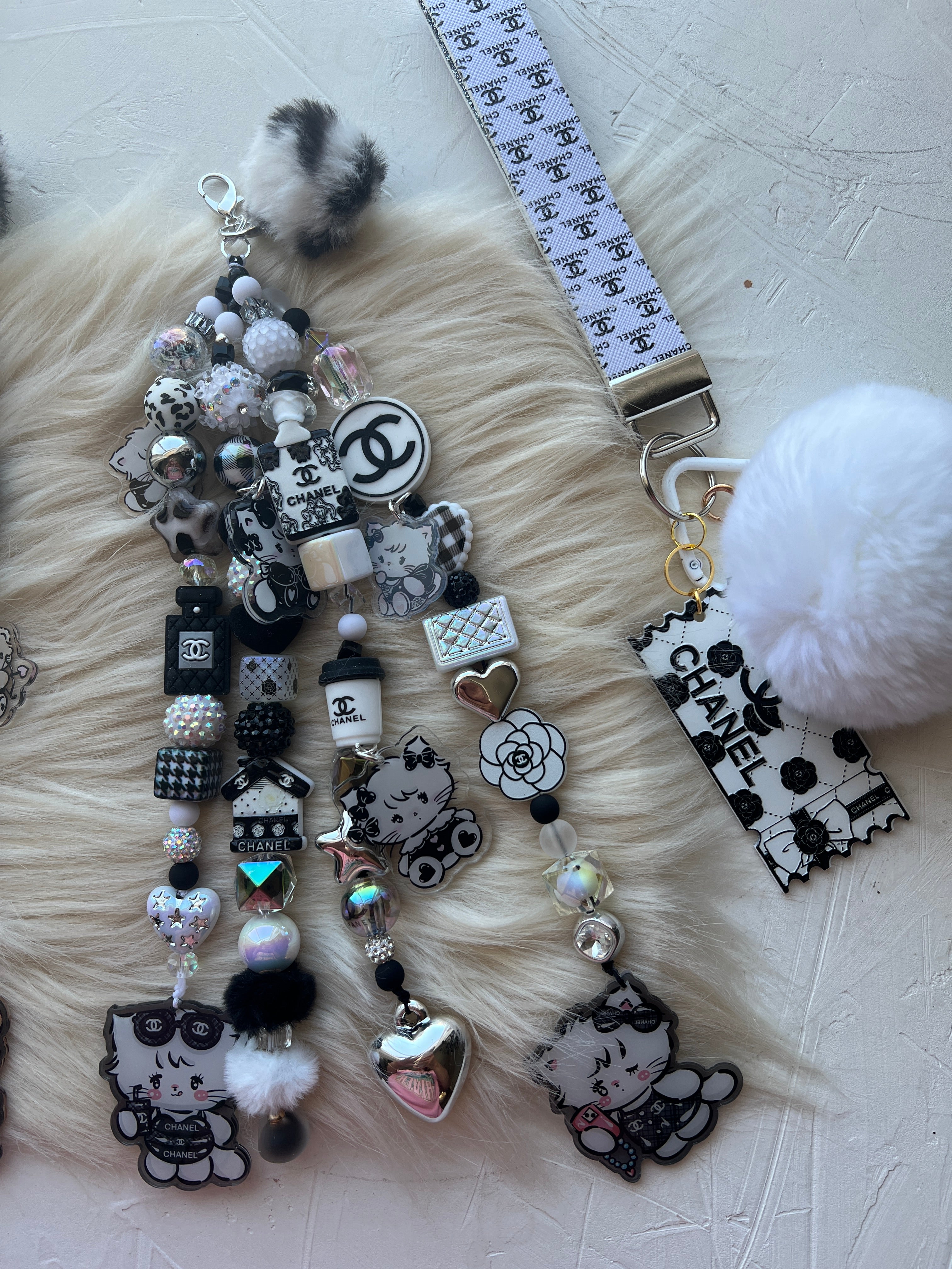 4-Strand Luxe Charm | Statement Planner & Purse Charm