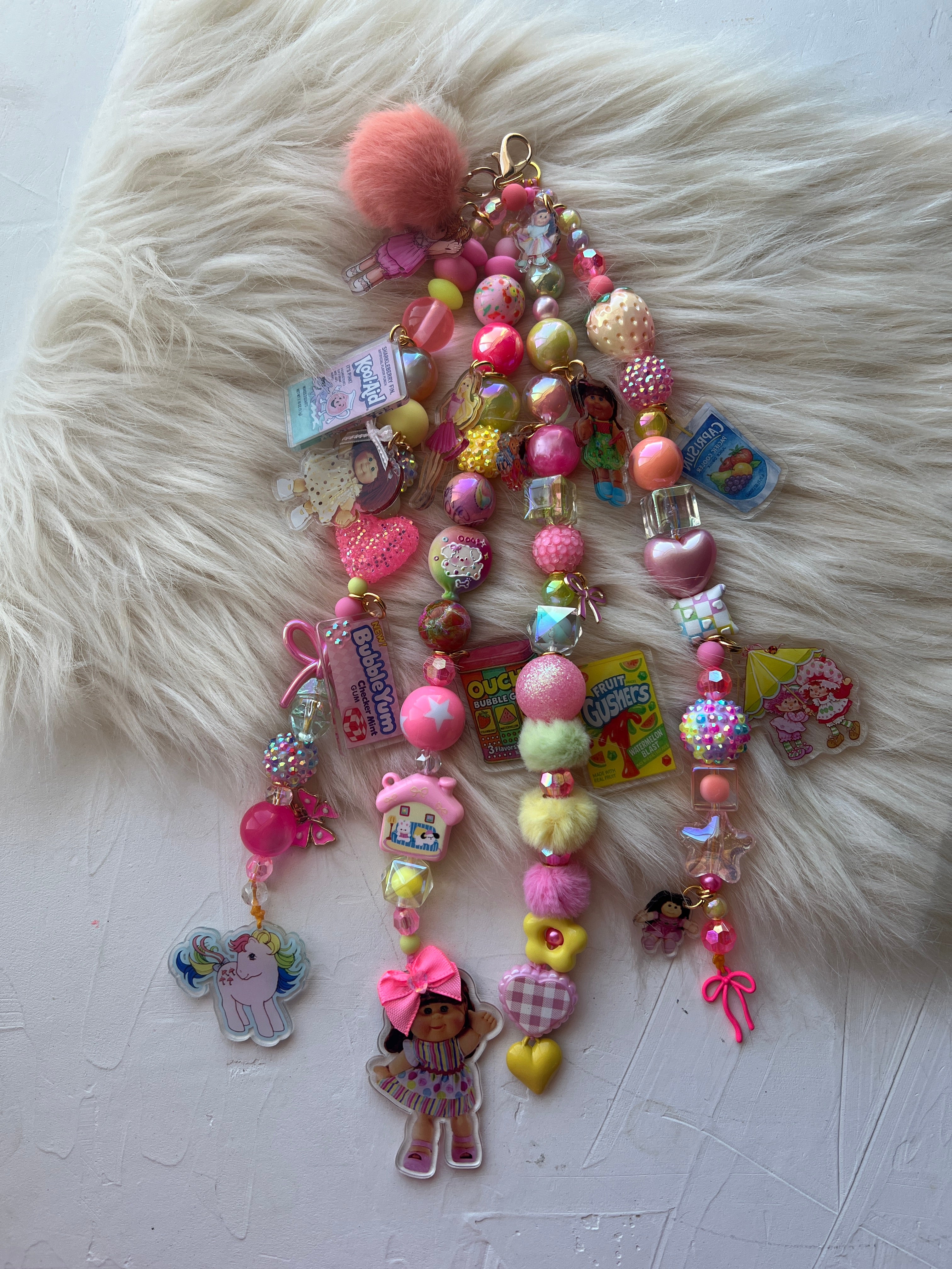 4-Strand Luxe Charm | Statement Planner & Purse Charm
