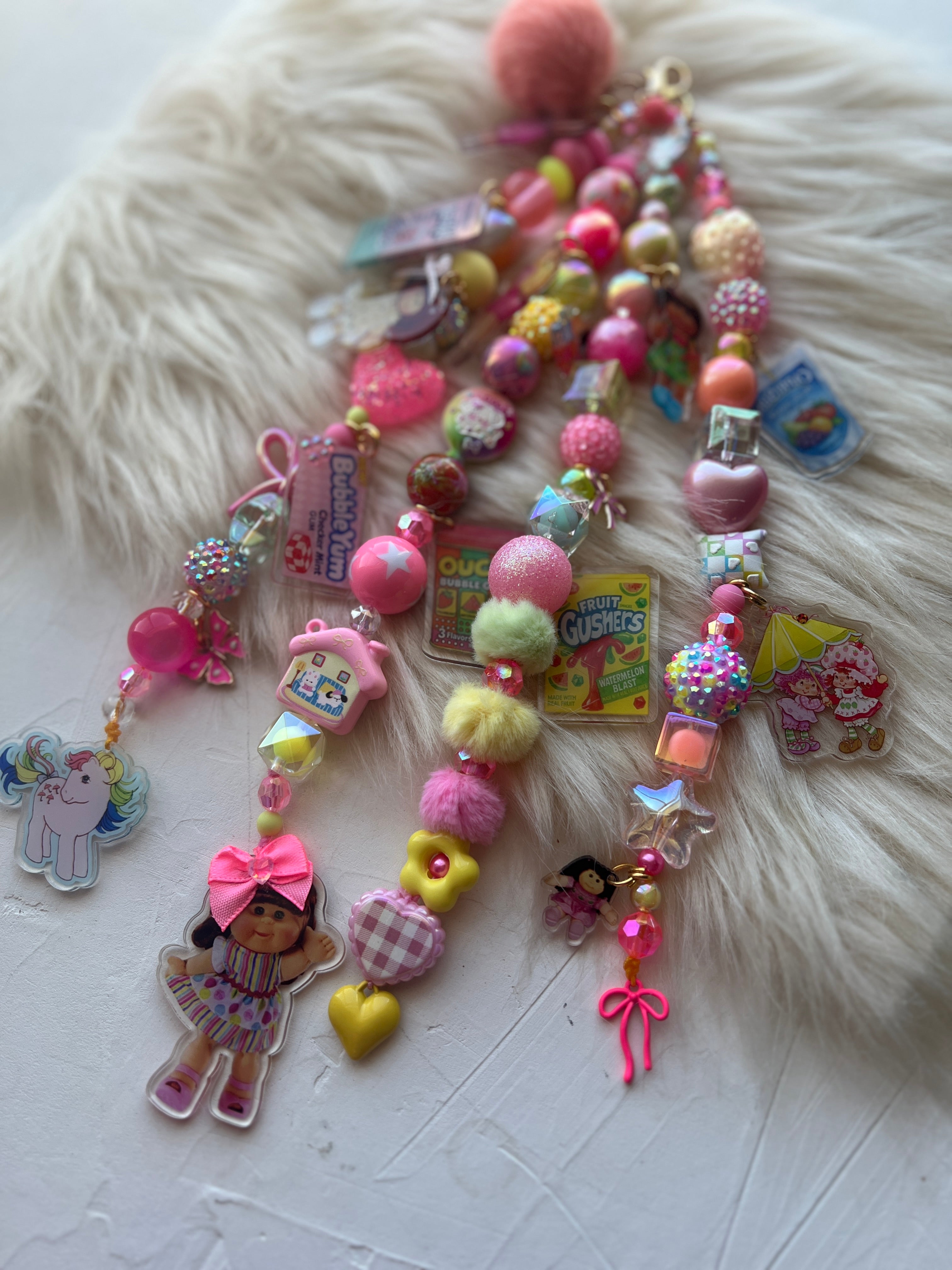 4-Strand Luxe Charm | Statement Planner & Purse Charm