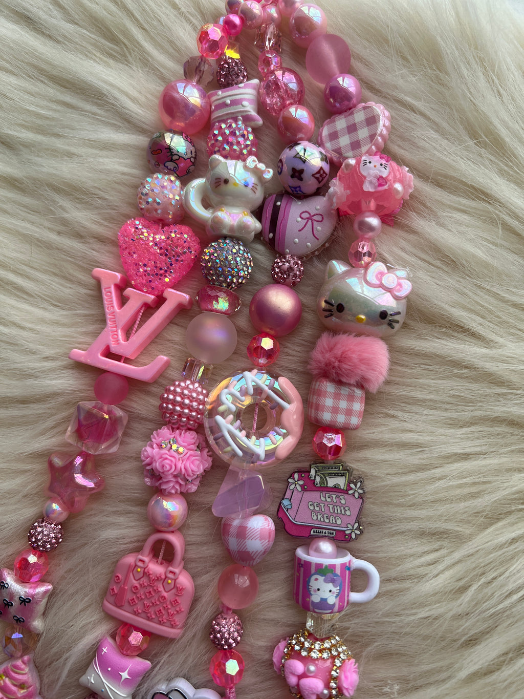 4-Strand Luxe Charm | Statement Planner & Purse Charm