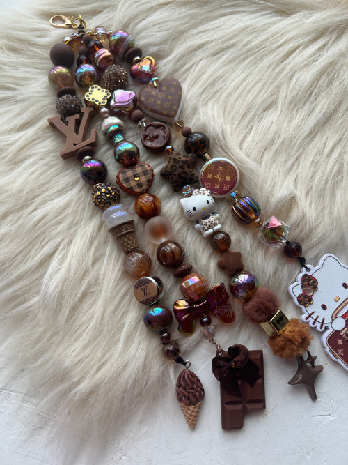 4-Strand Luxe Charm | Statement Planner & Purse Charm