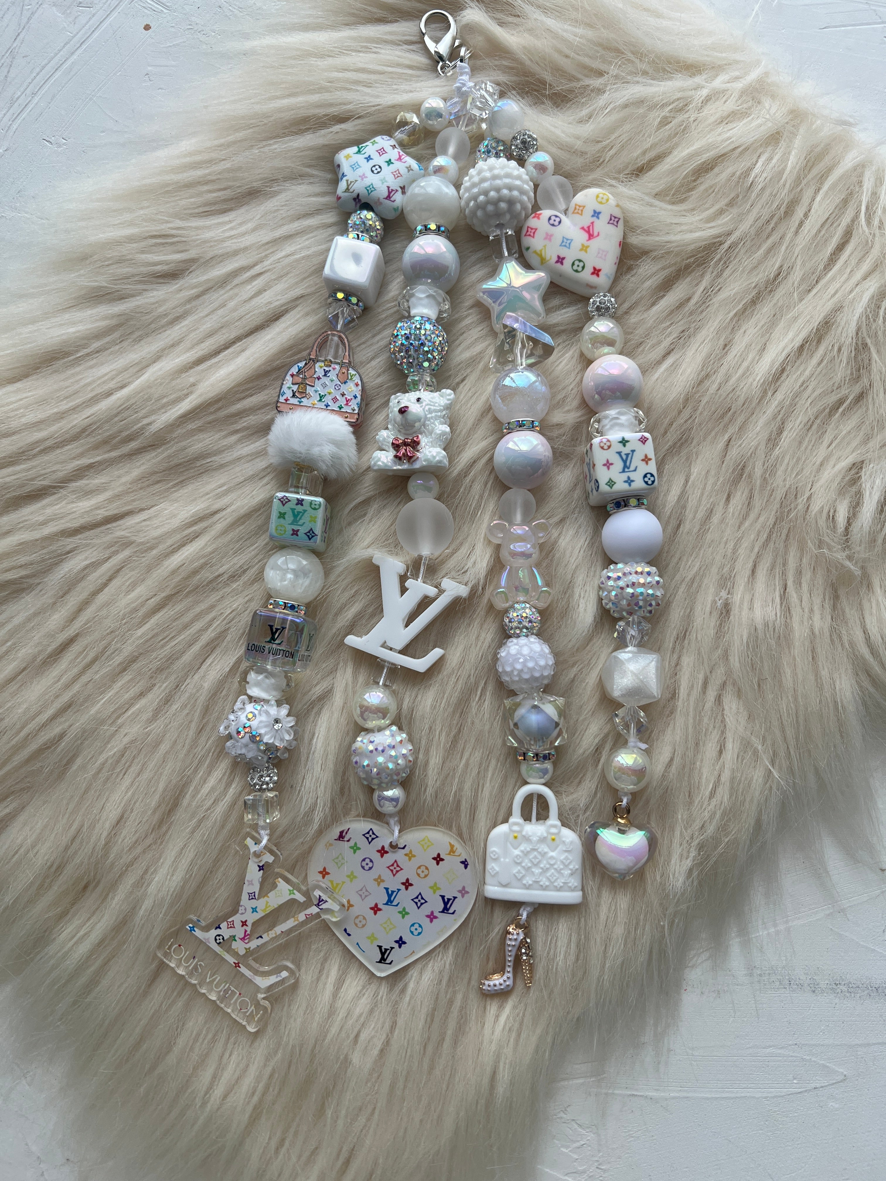 4-Strand Luxe Charm | Statement Planner & Purse Charm