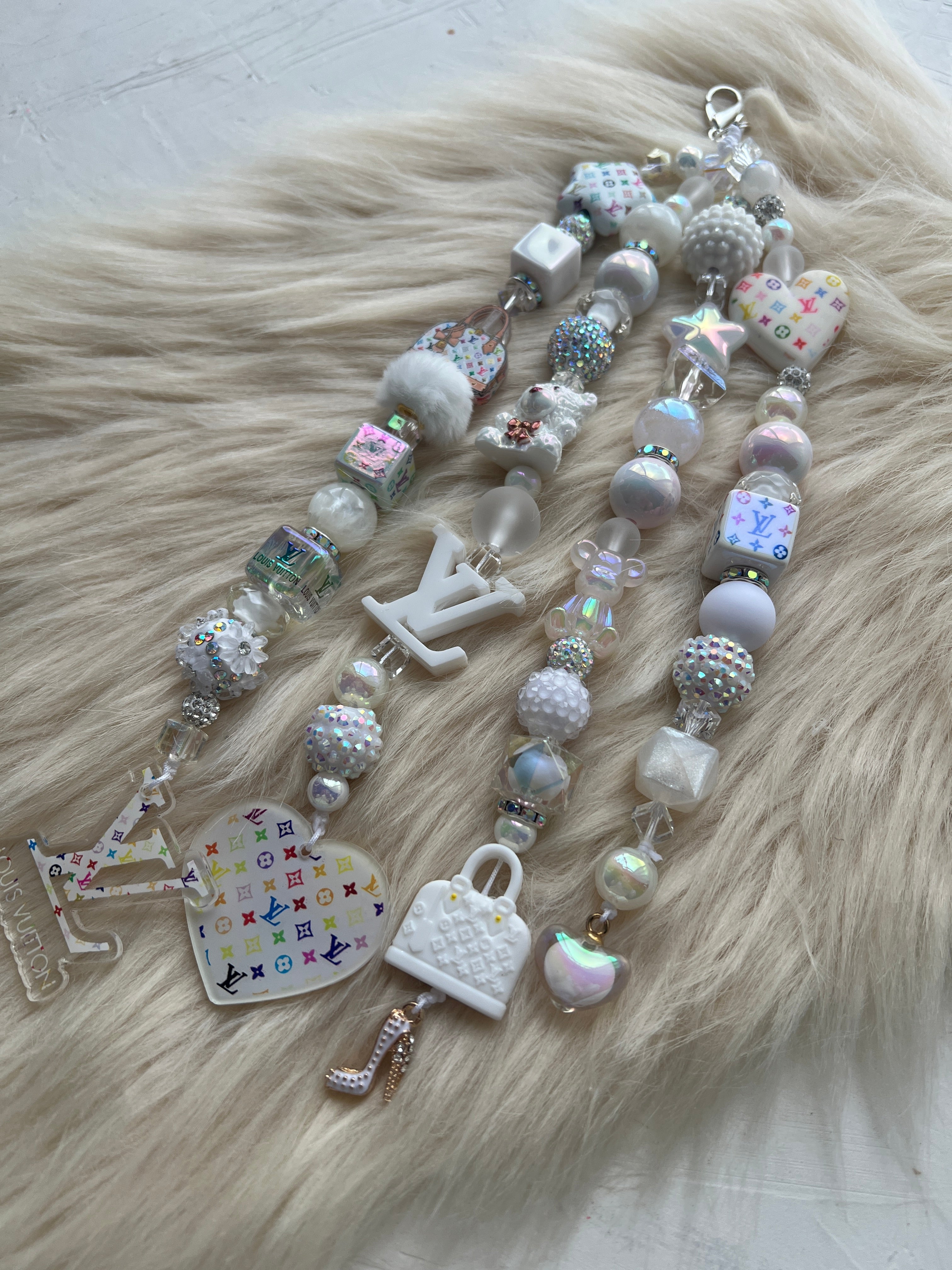 4-Strand Luxe Charm | Statement Planner & Purse Charm