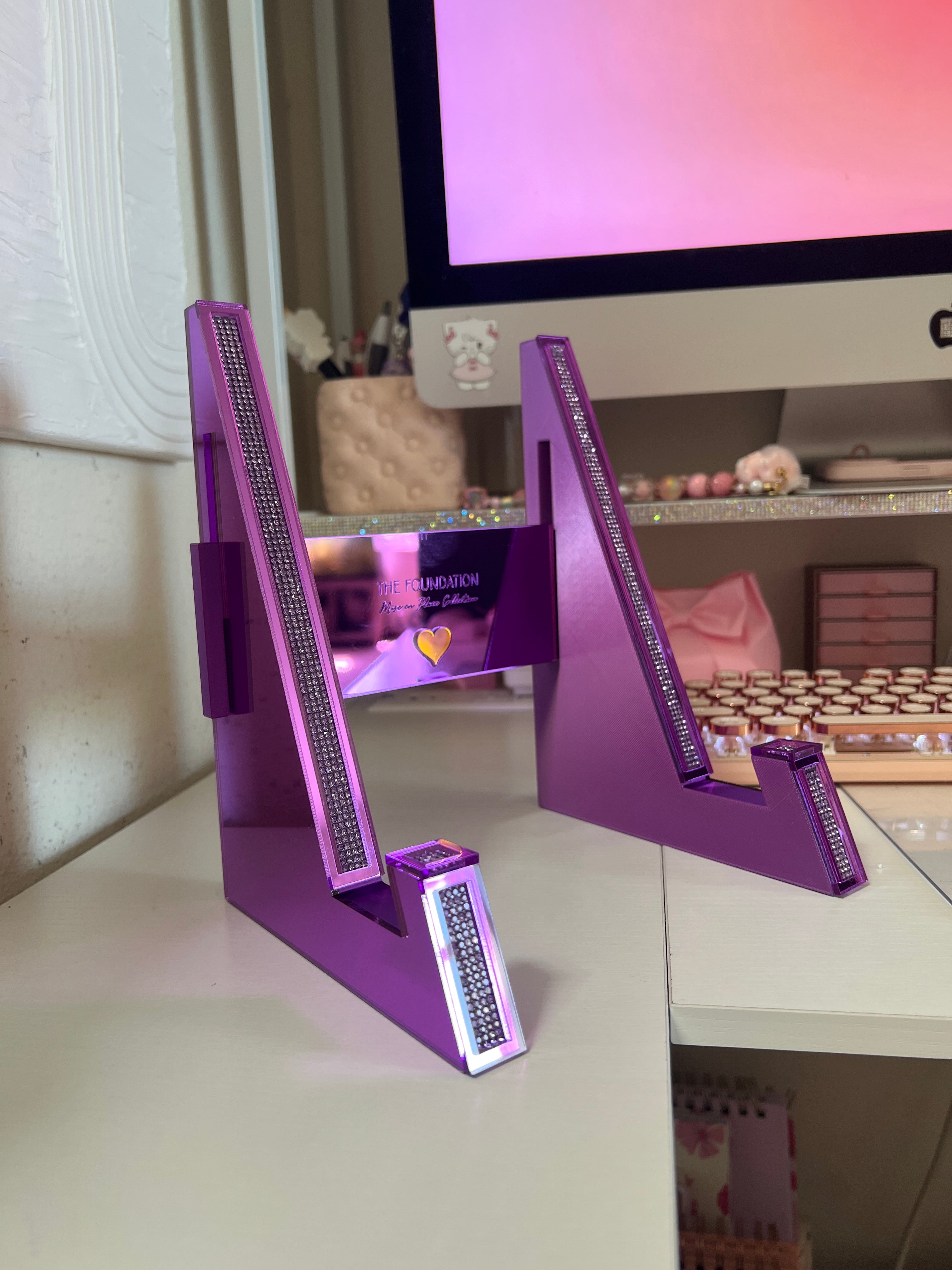 The Foundation — Bible & Planner Stand | Luxe Desk & Vanity Display | Mise en Place Collection