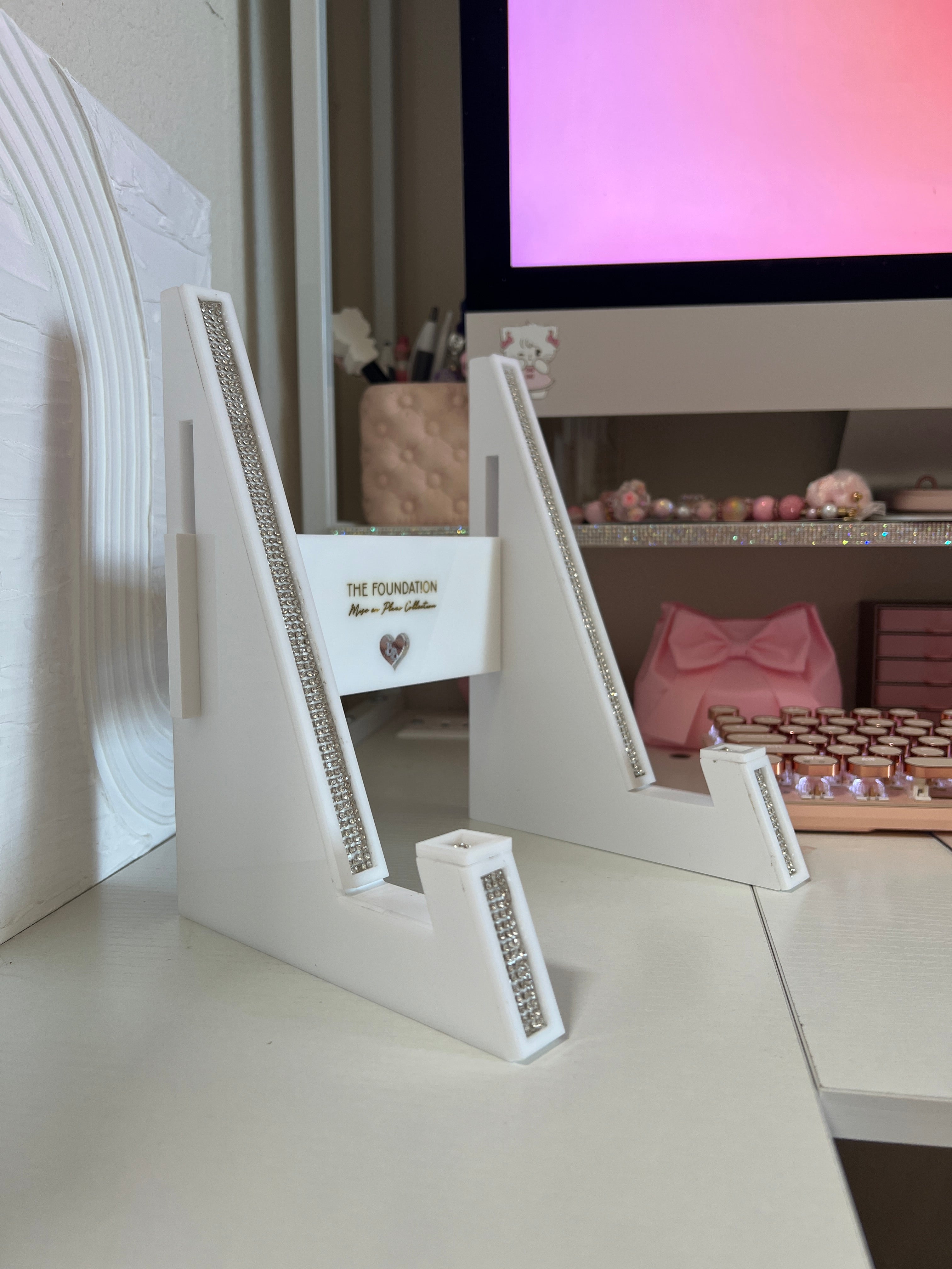 The Foundation — Bible & Planner Stand | Luxe Desk & Vanity Display | Mise en Place Collection
