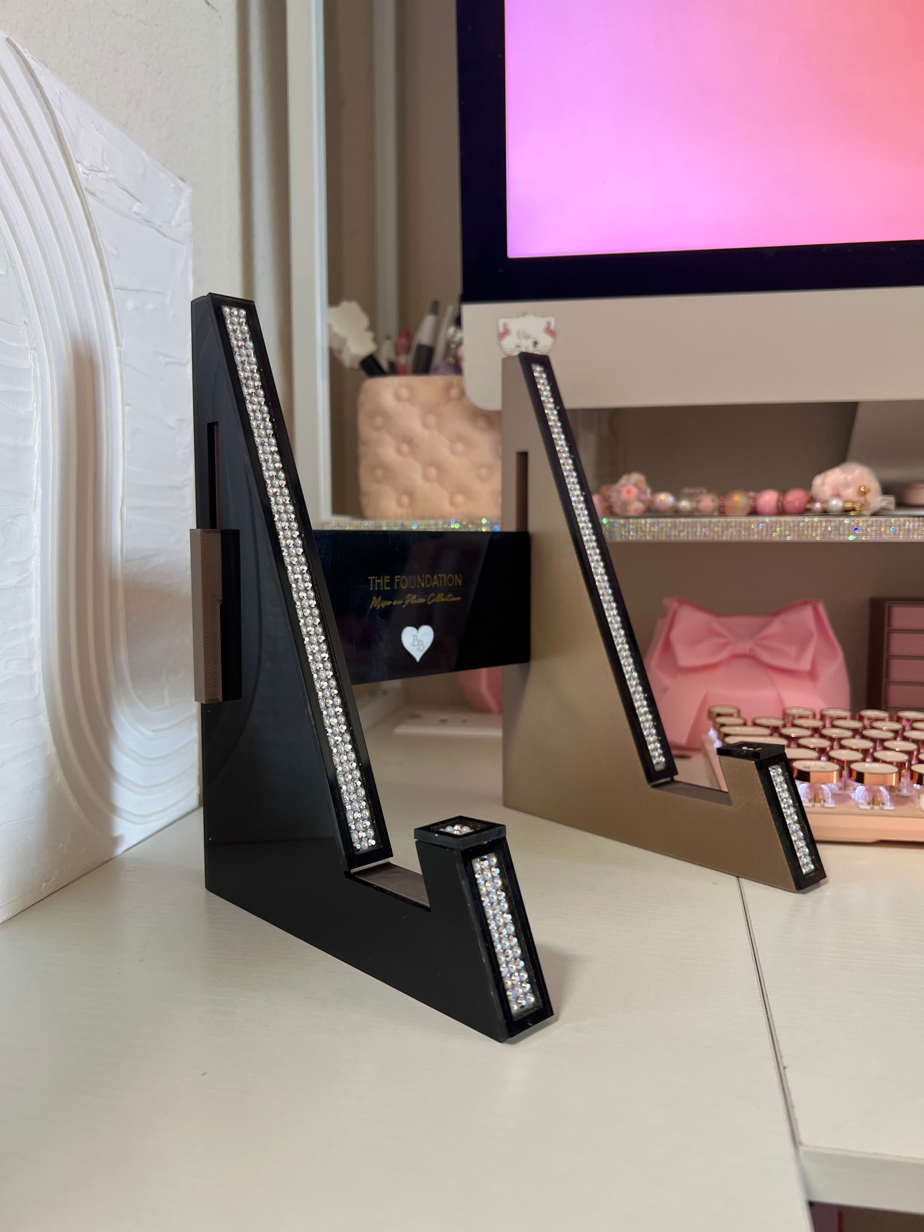 The Foundation — Bible & Planner Stand | Luxe Desk & Vanity Display | Mise en Place Collection