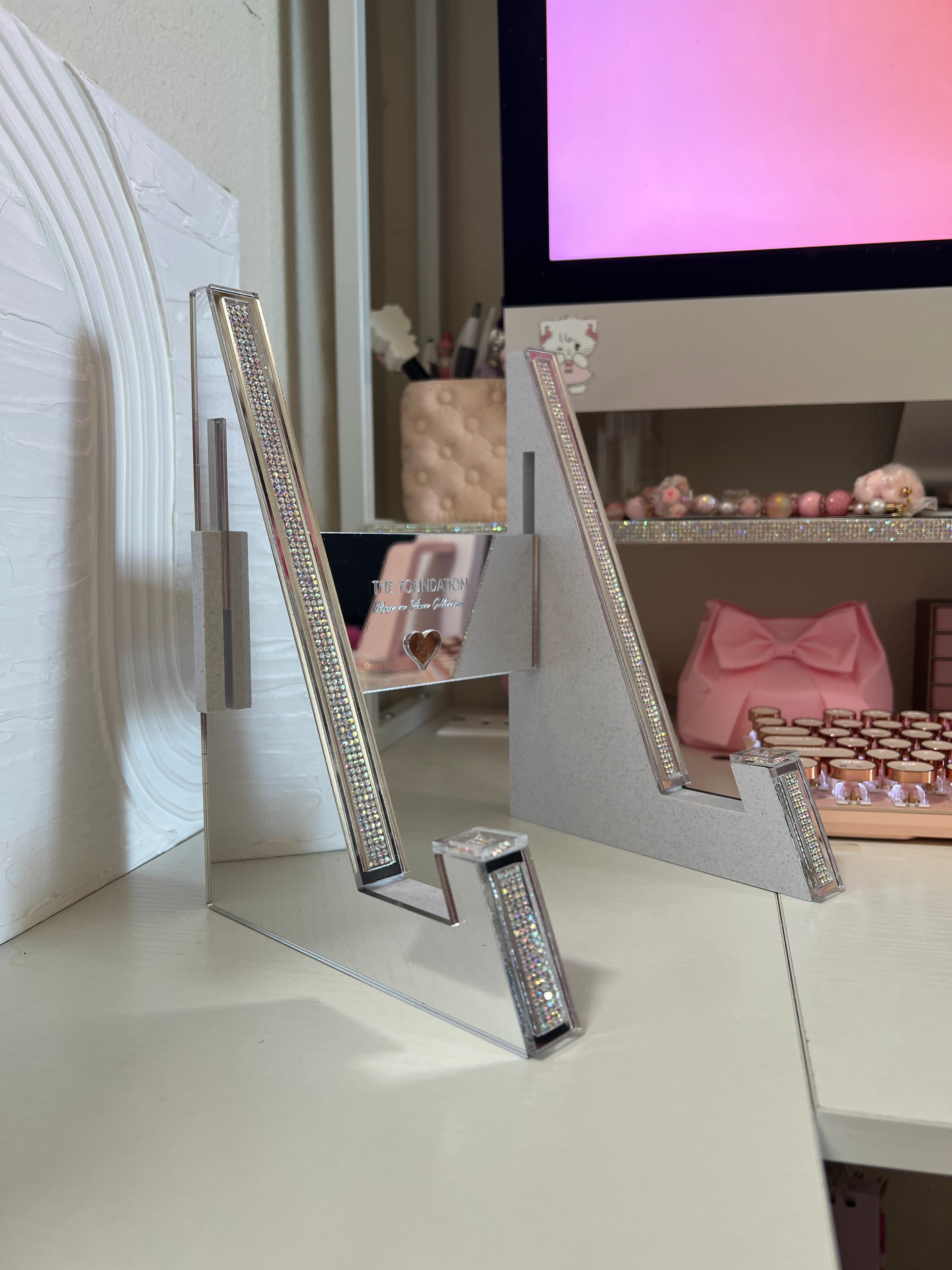 The Foundation — Bible & Planner Stand | Luxe Desk & Vanity Display | Mise en Place Collection
