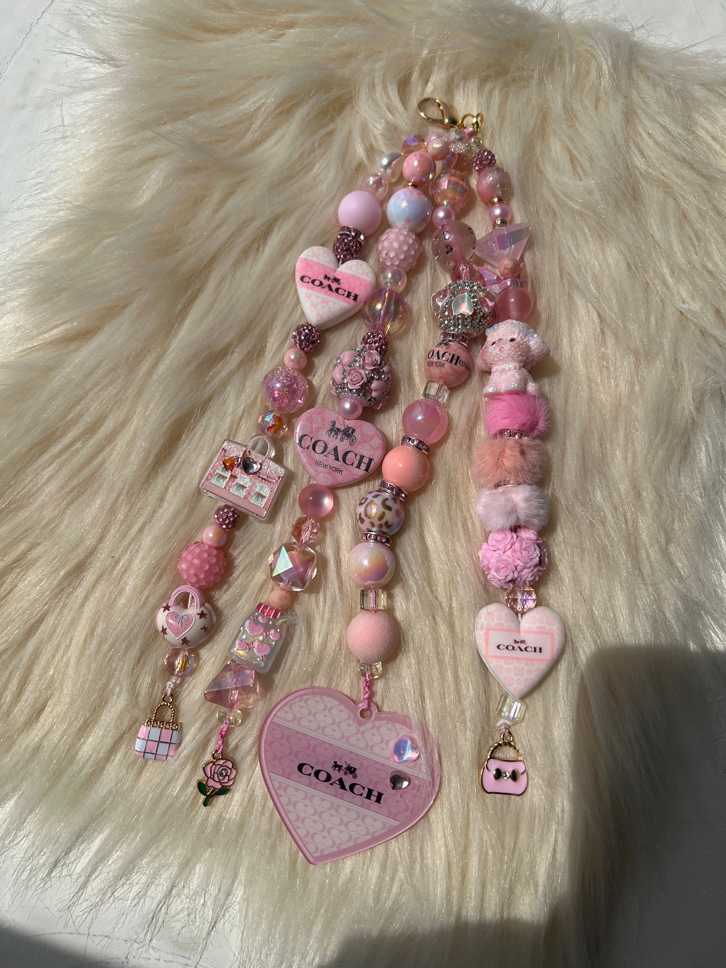 4-Strand Luxe Charm | Statement Planner & Purse Charm