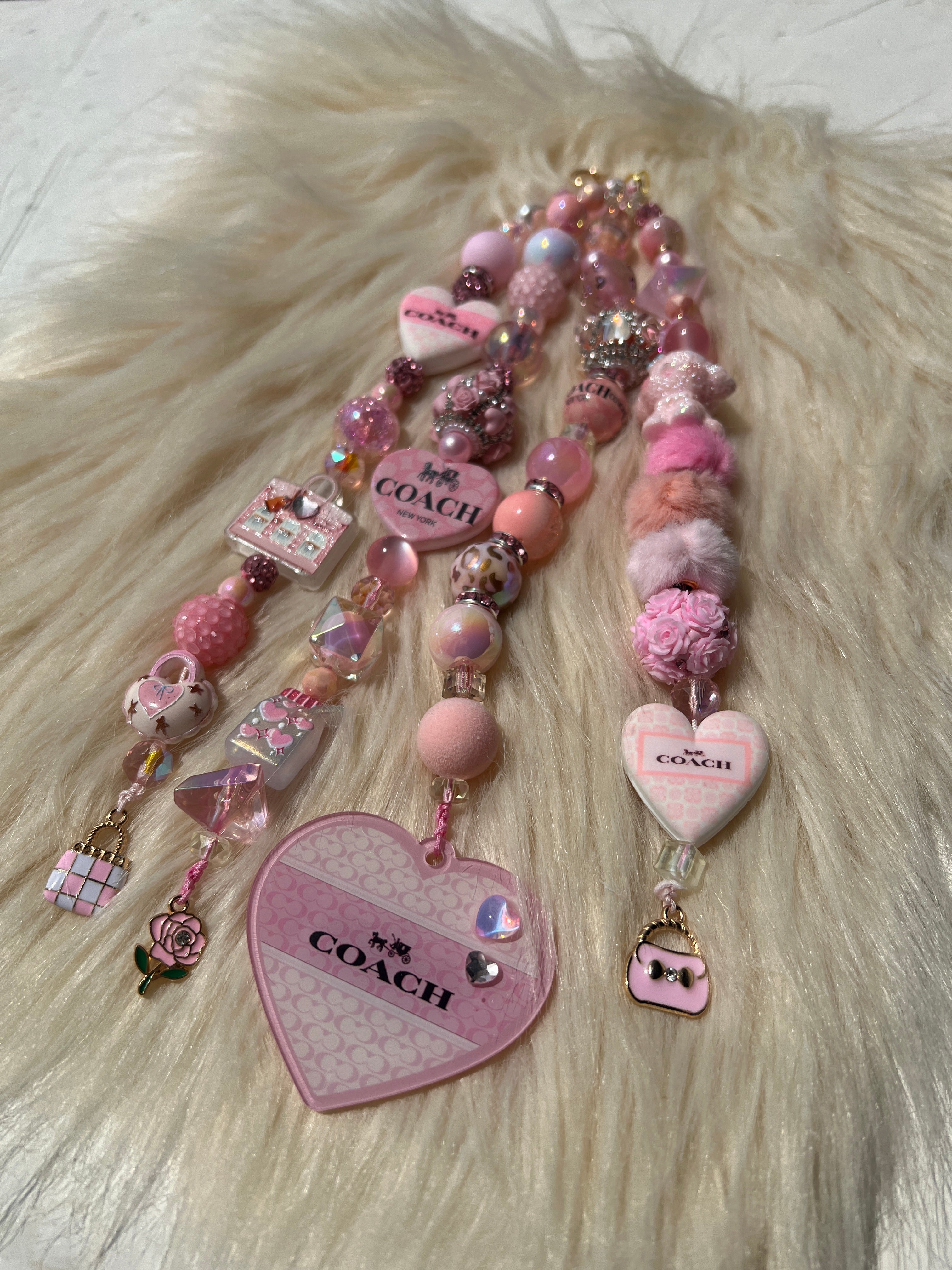 4-Strand Luxe Charm | Statement Planner & Purse Charm
