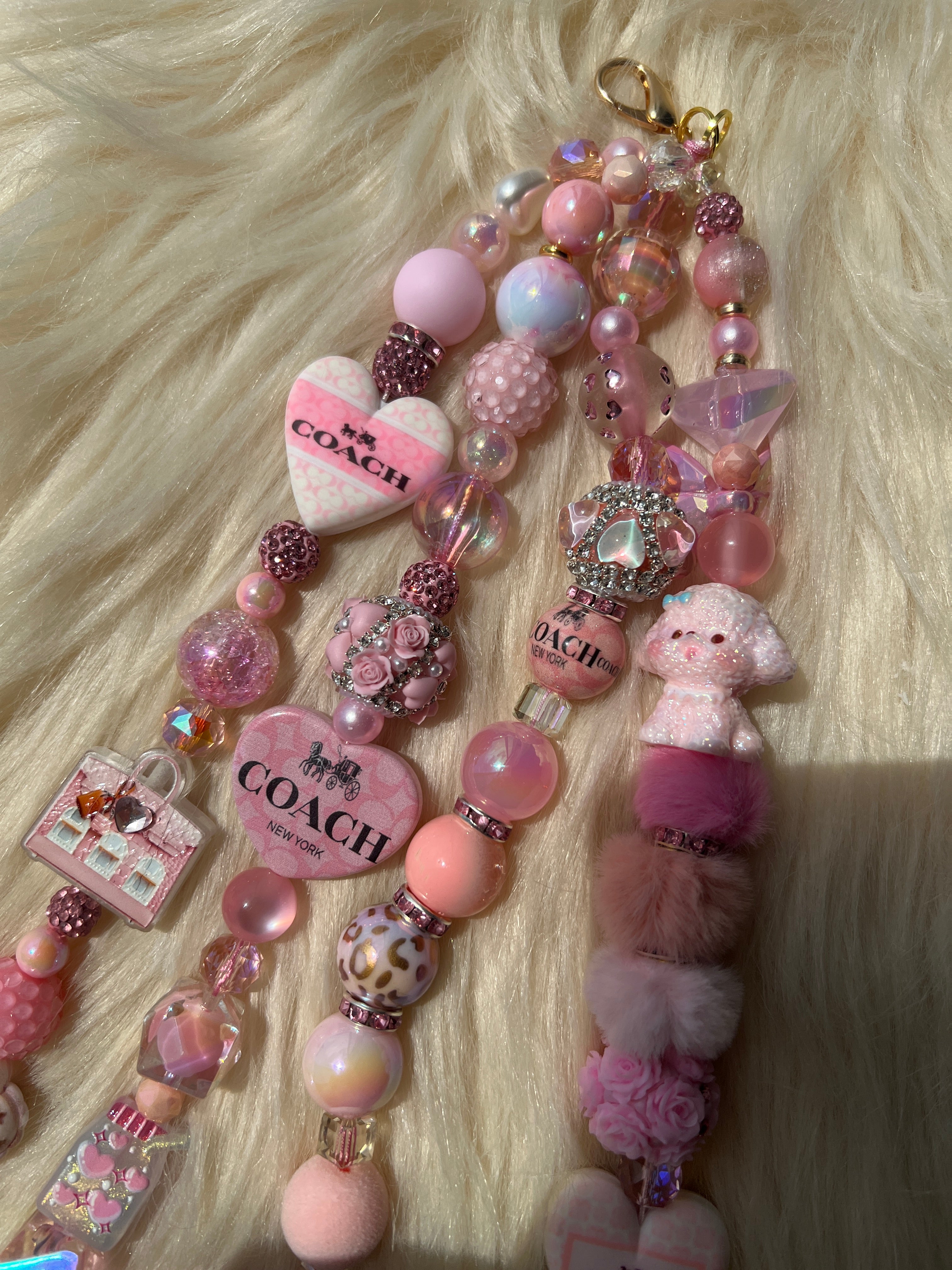 4-Strand Luxe Charm | Statement Planner & Purse Charm