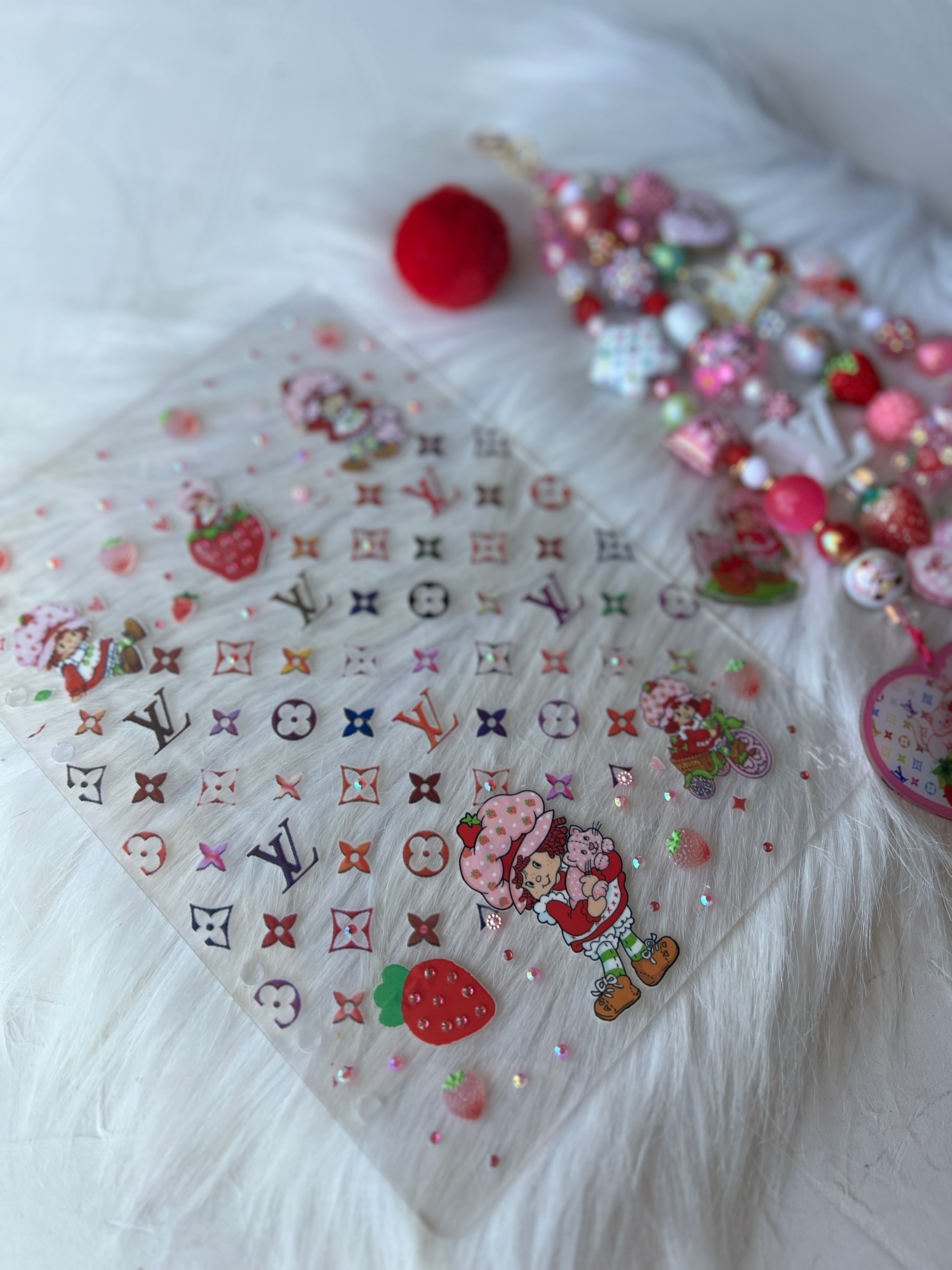 Bling Charm Anchor™ A5 Acrylic Dashboard Set + Matching Luxe Charm | Layered Planner Accessory | Blessed & Blinged Studio