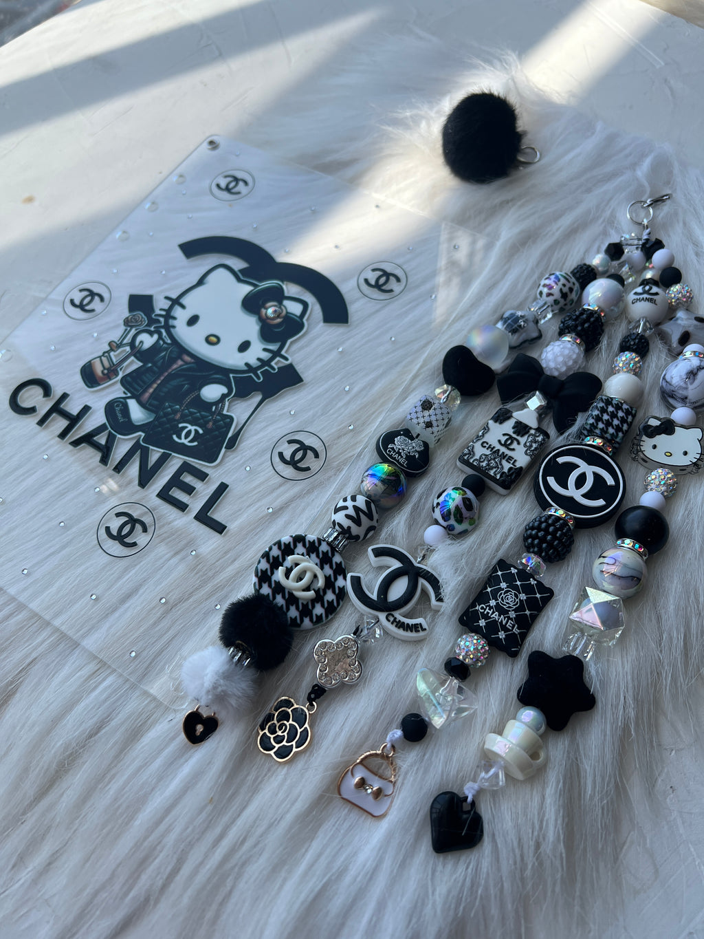 Bling Charm Anchor™ A5 Acrylic Dashboard Set + Matching Luxe Charm | Layered Planner Accessory | Blessed & Blinged Studio