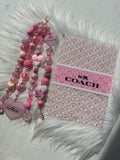 Bling Charm Anchor™ A5 Acrylic Dashboard Set + Matching Luxe Charm | Layered Planner Accessory | Blessed & Blinged Studio