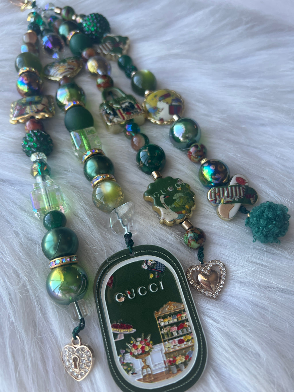 4-Strand Luxe Charm | Statement Planner & Purse Charm