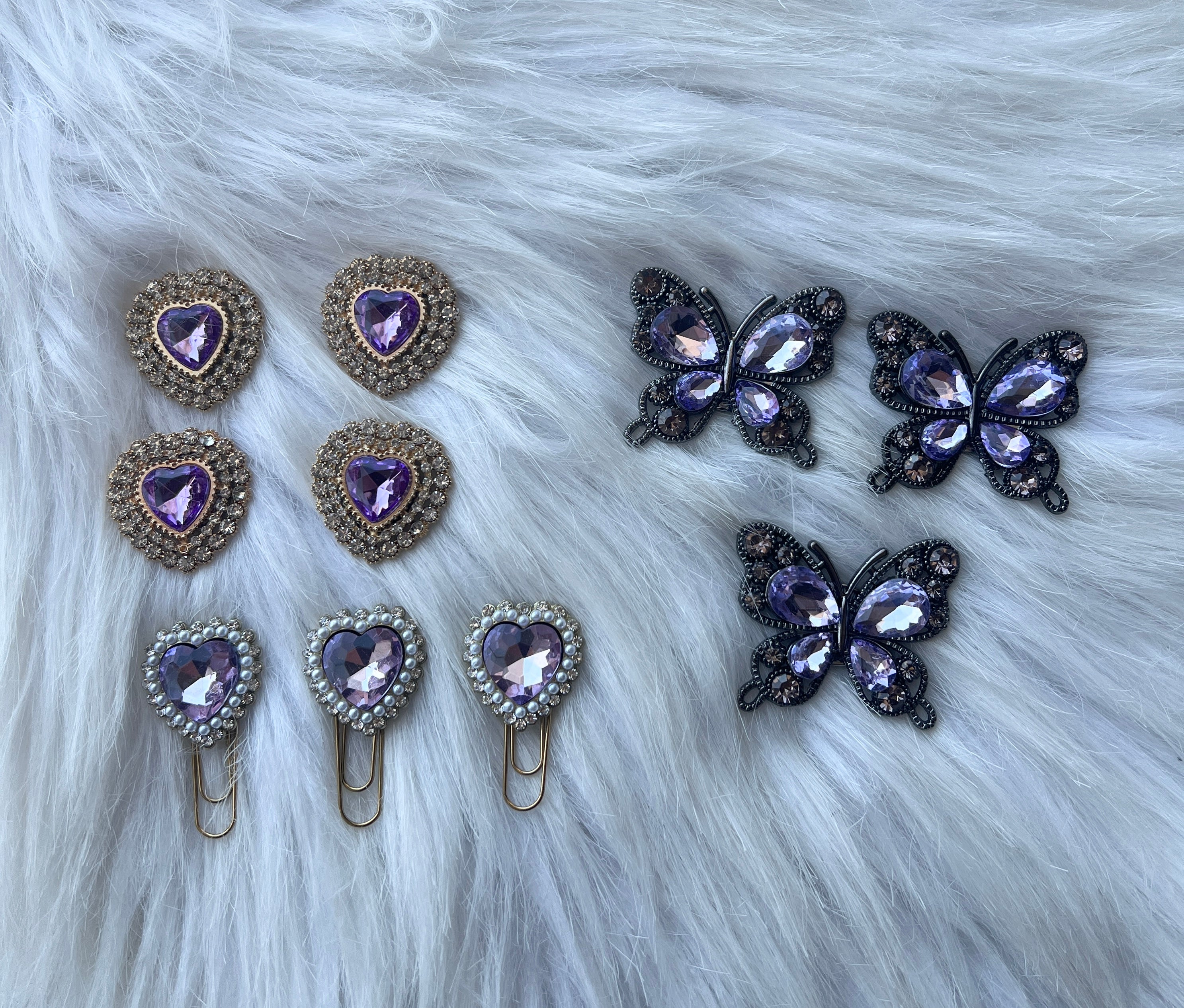 Lavender Luxe Planner Accessories | The Pretty Little Things Collection