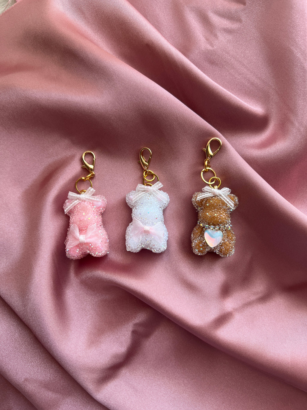 Sugar Bear Clip Charm | Coquette Planner & Purse Accessory