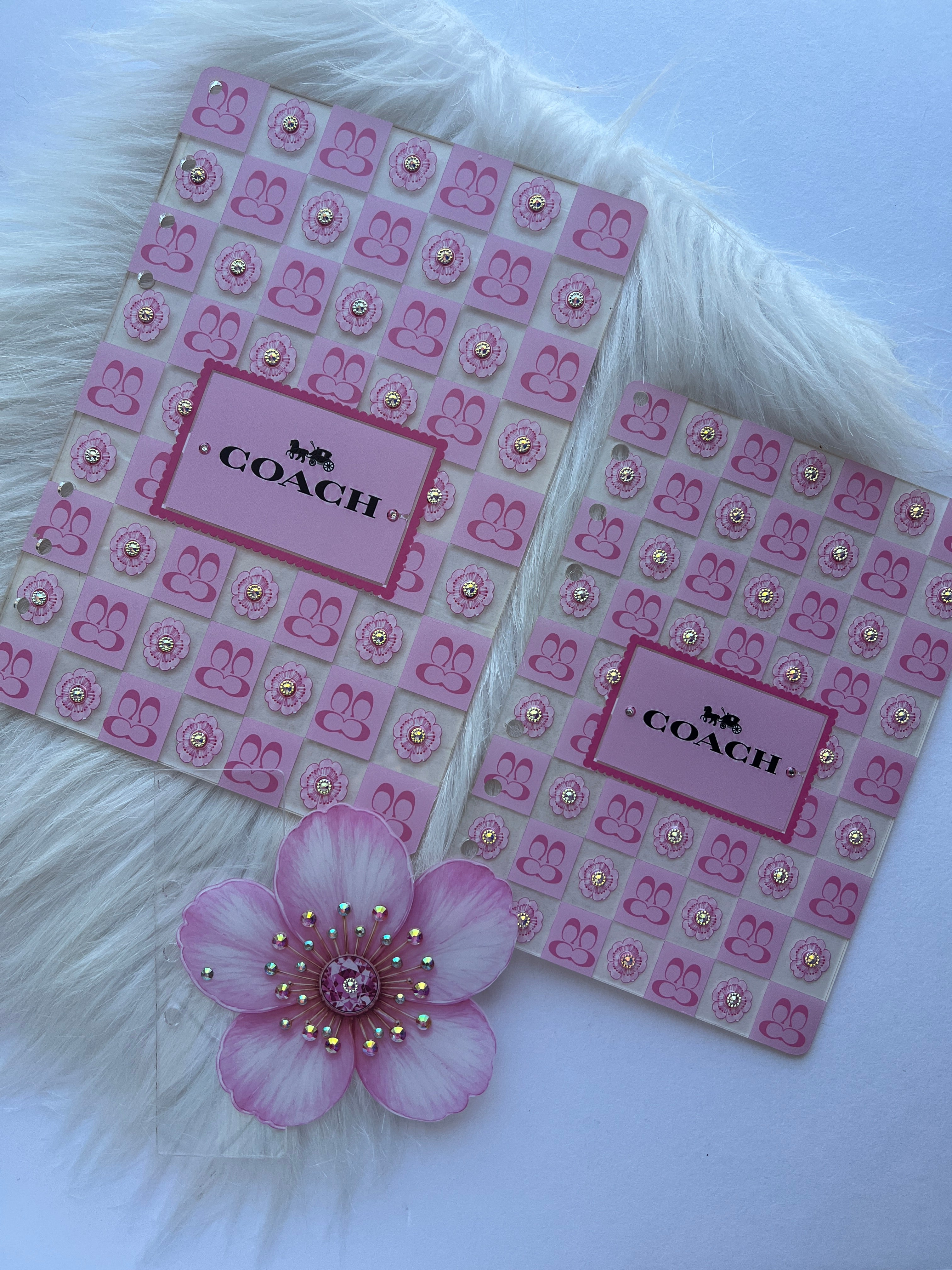 Sakura Society Acrylic Planner Collection | A5 & Personal Wide Dashboards | Sakura Page Tracker