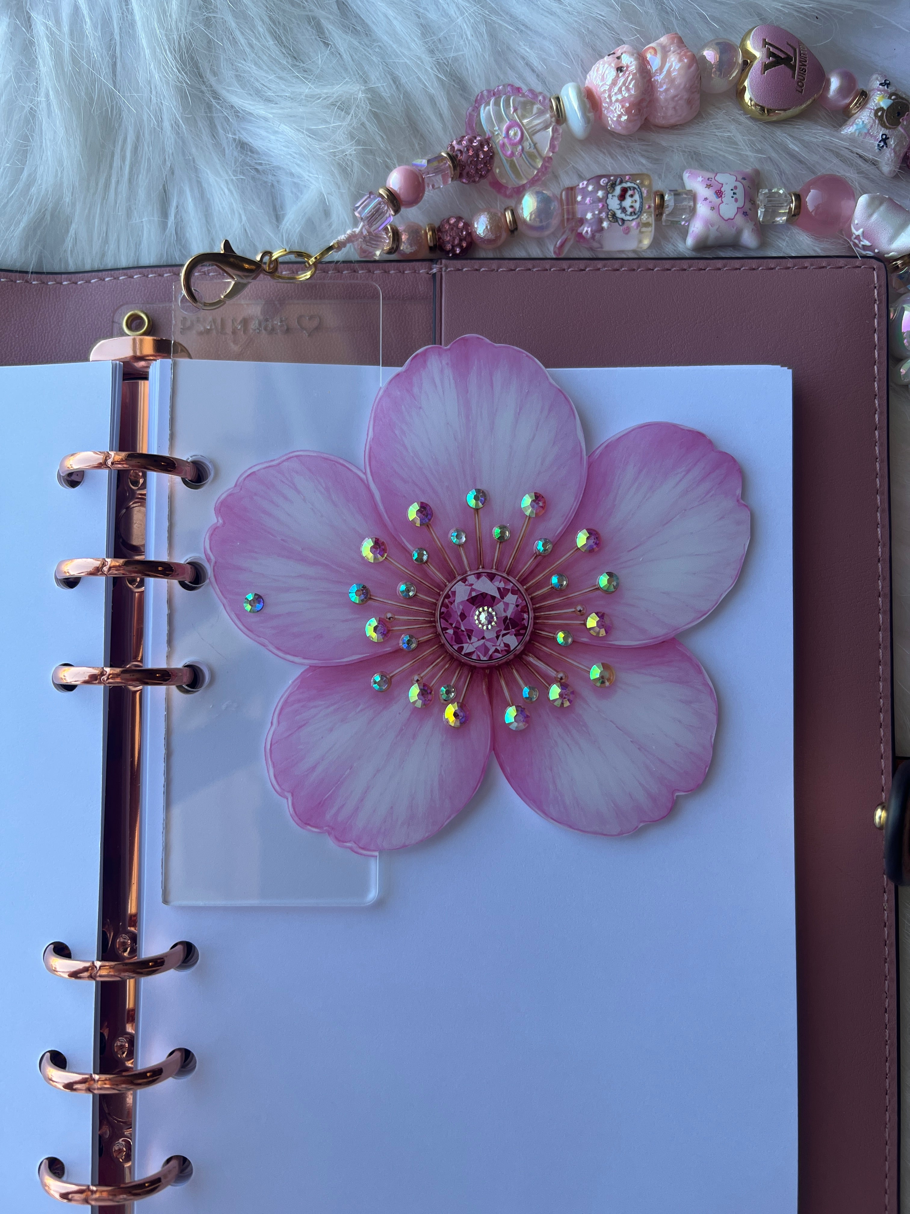 Sakura Society Acrylic Planner Collection | A5 & Personal Wide Dashboards | Sakura Page Tracker