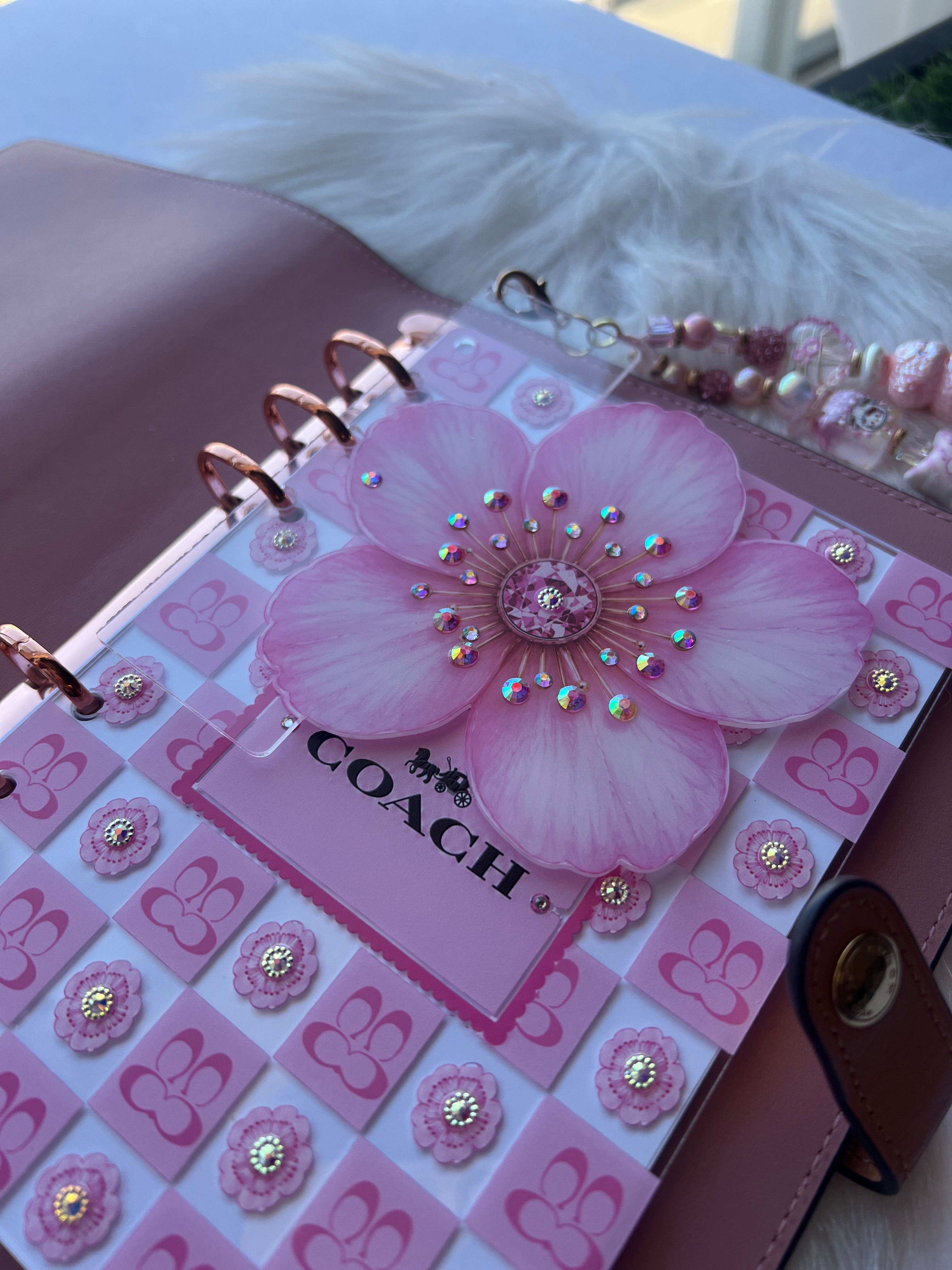 Sakura Society Acrylic Planner Collection | A5 & Personal Wide Dashboards | Sakura Page Tracker