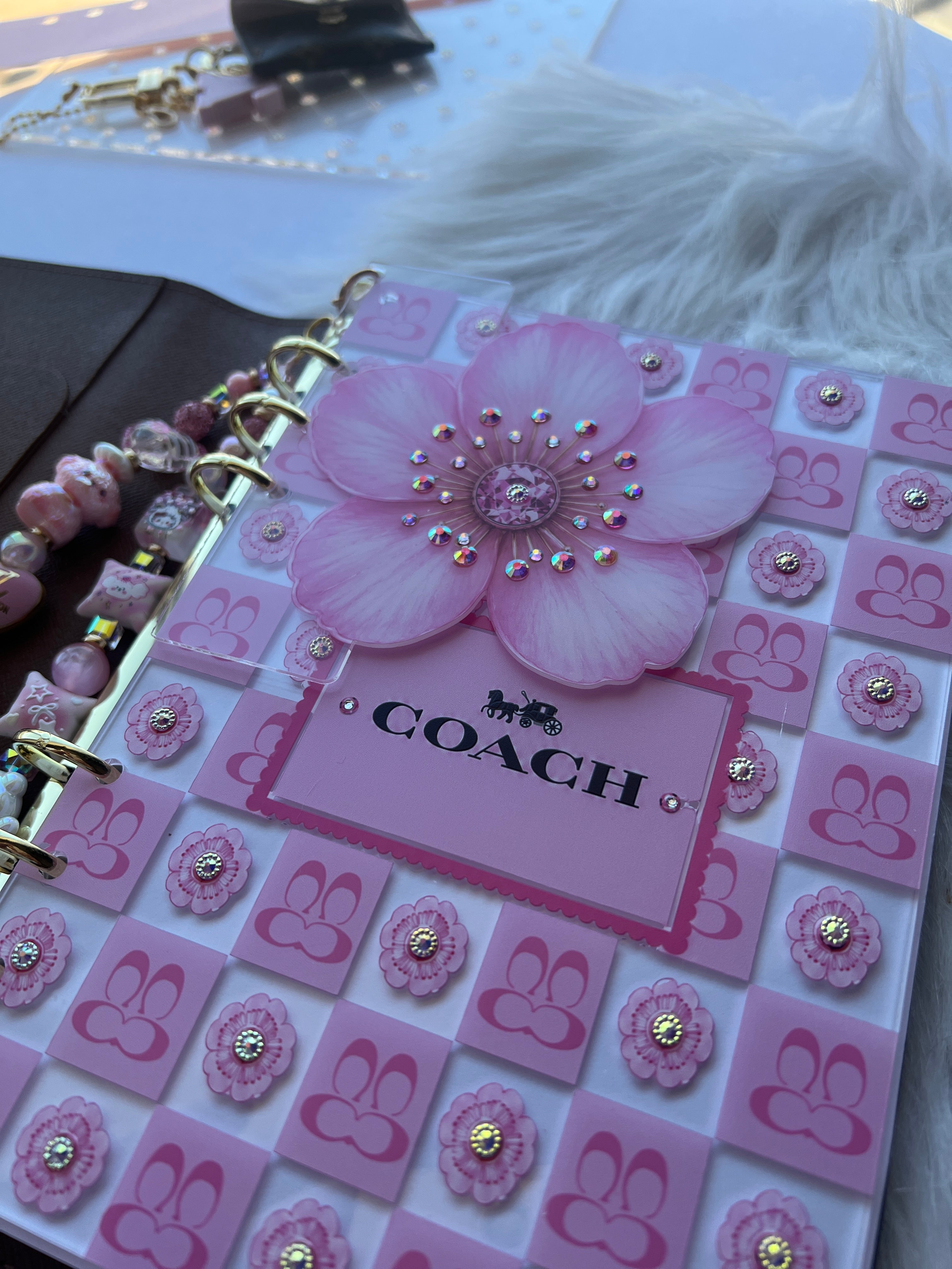 Sakura Society Acrylic Planner Collection | A5 & Personal Wide Dashboards | Sakura Page Tracker