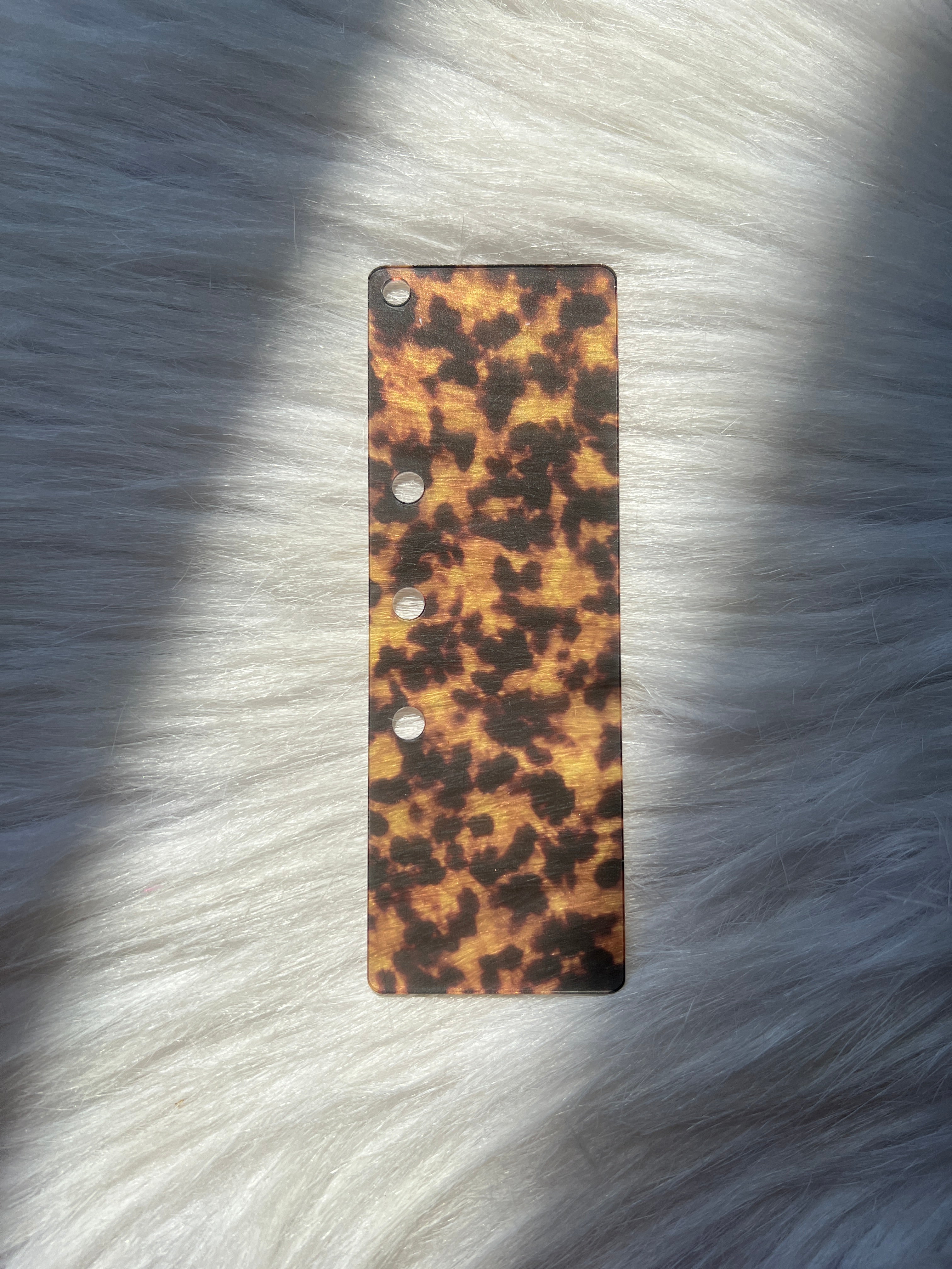 Amber Glow Tortoise™ Collection | Acrylic Dashboards, Page Trackers & Planner Charms