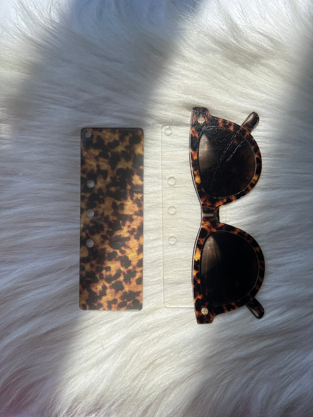 Amber Glow Tortoise™ Collection | Acrylic Dashboards, Page Trackers & Planner Charms