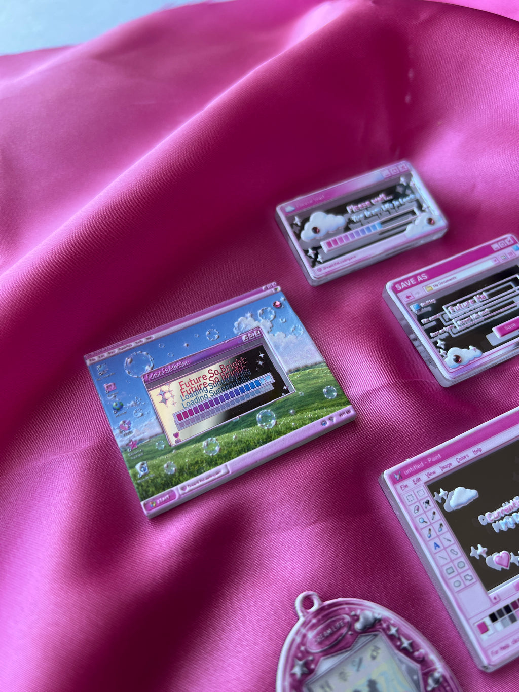 ✨ Dream Life Loading™ Collection | Y2K Acrylic Charms, Planner Accessories & Collectibles