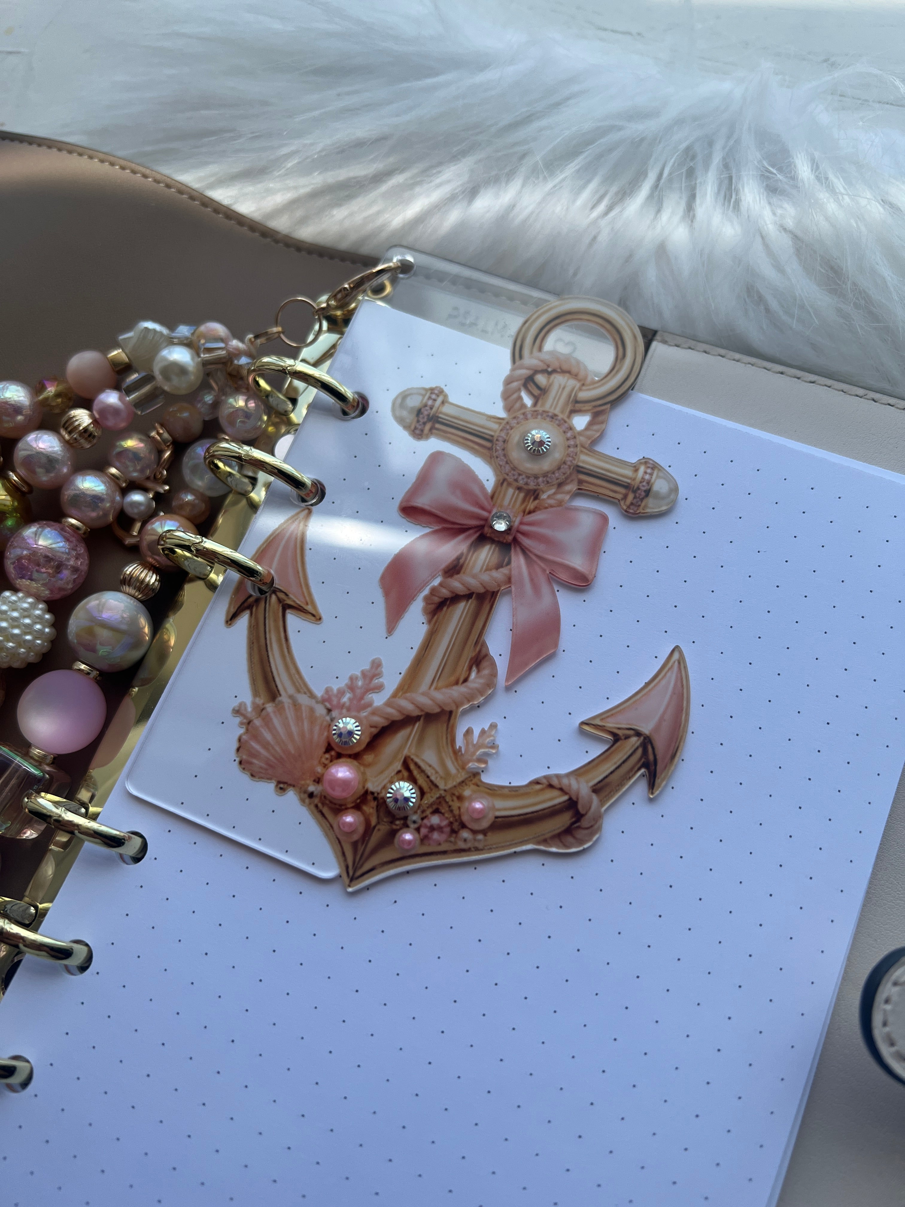 Statement Charm Anchor™ Collection | Luxury Acrylic Planner Charm