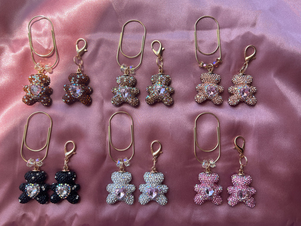 Coquette Bling Bear Charm