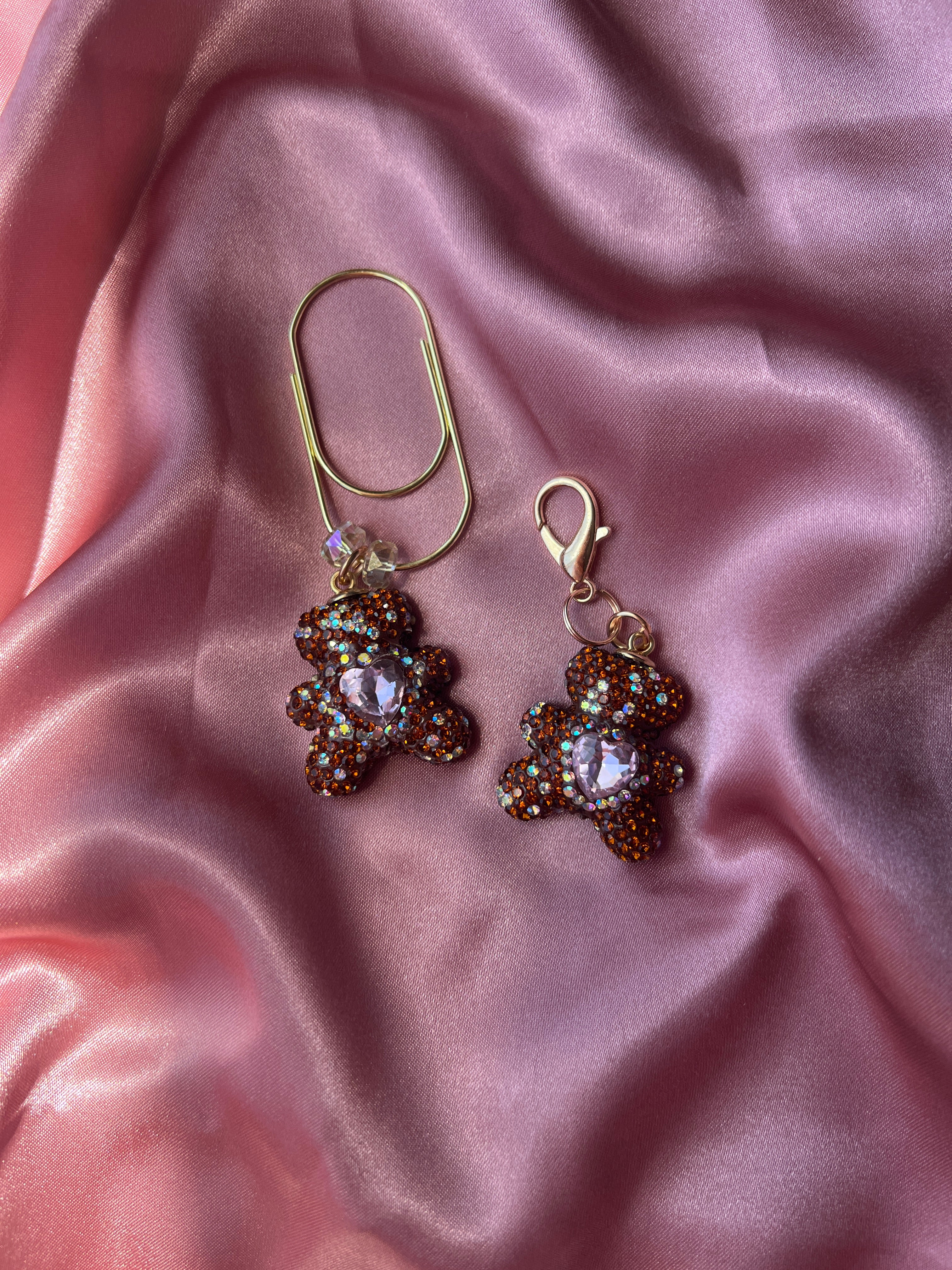 Coquette Bling Bear Charm